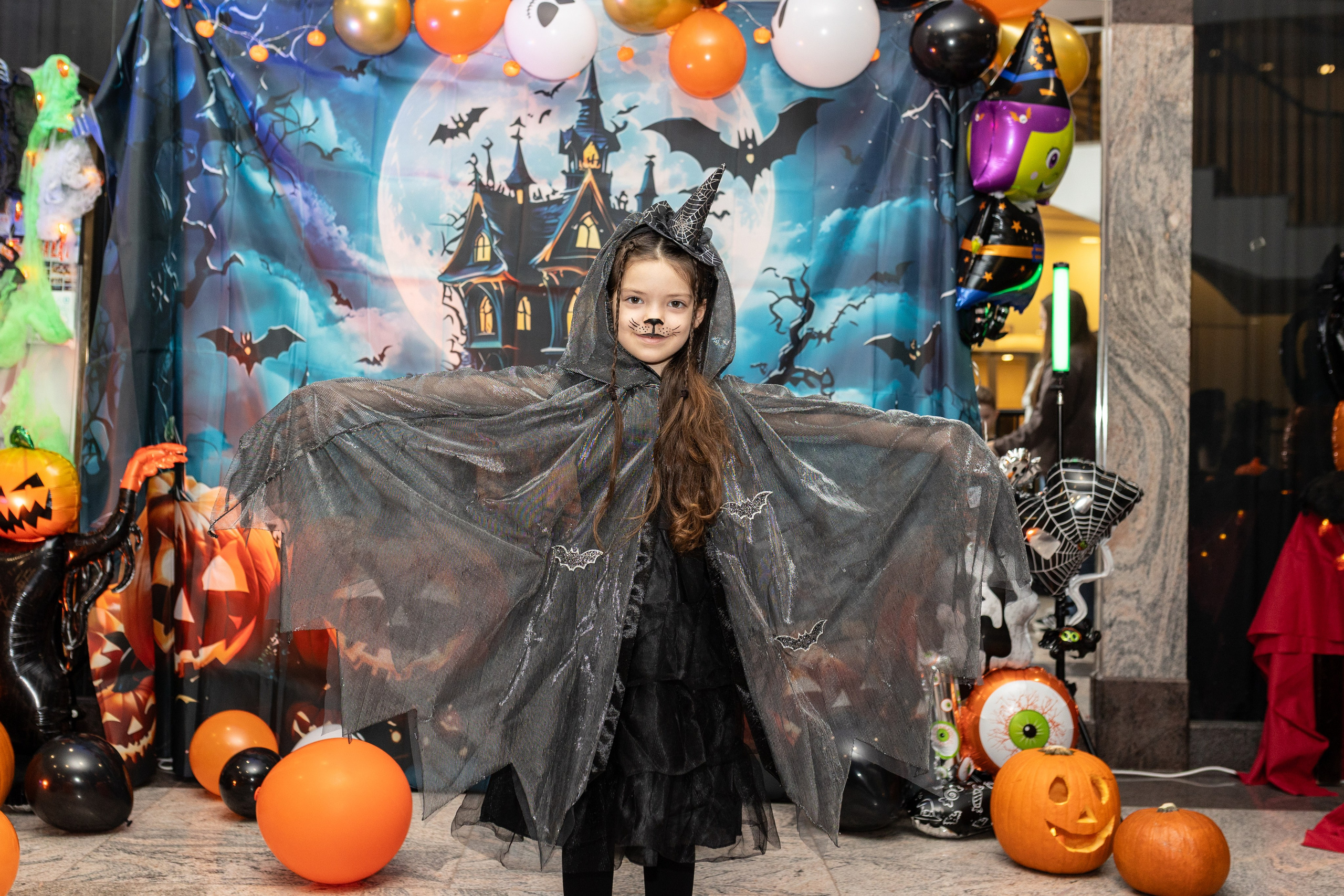 Leo dance studio Helloween 2025. Семейный и детский фотограф в Варшаве Мила Бобровская
