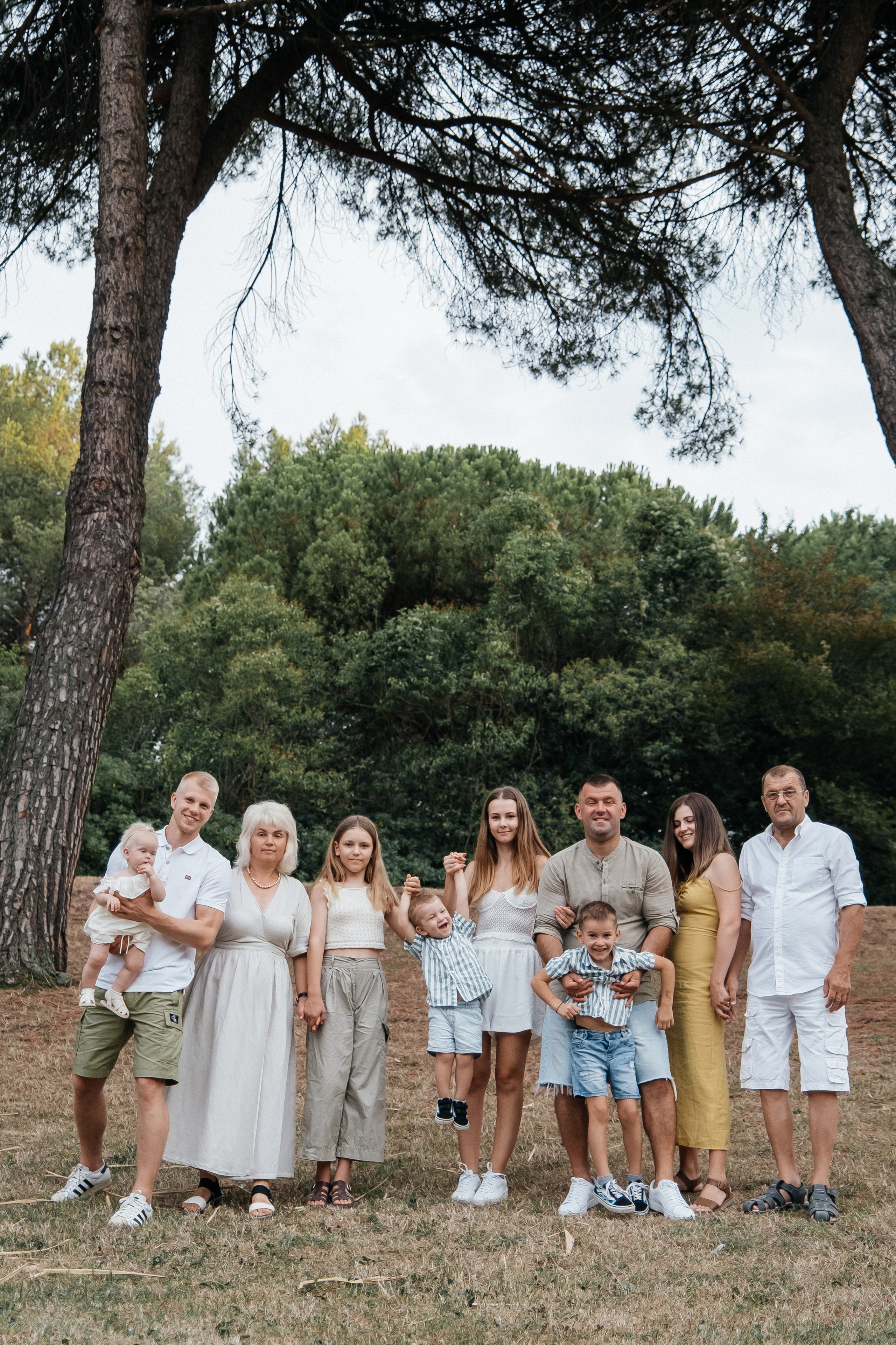 Big family. Fotografa Rimini