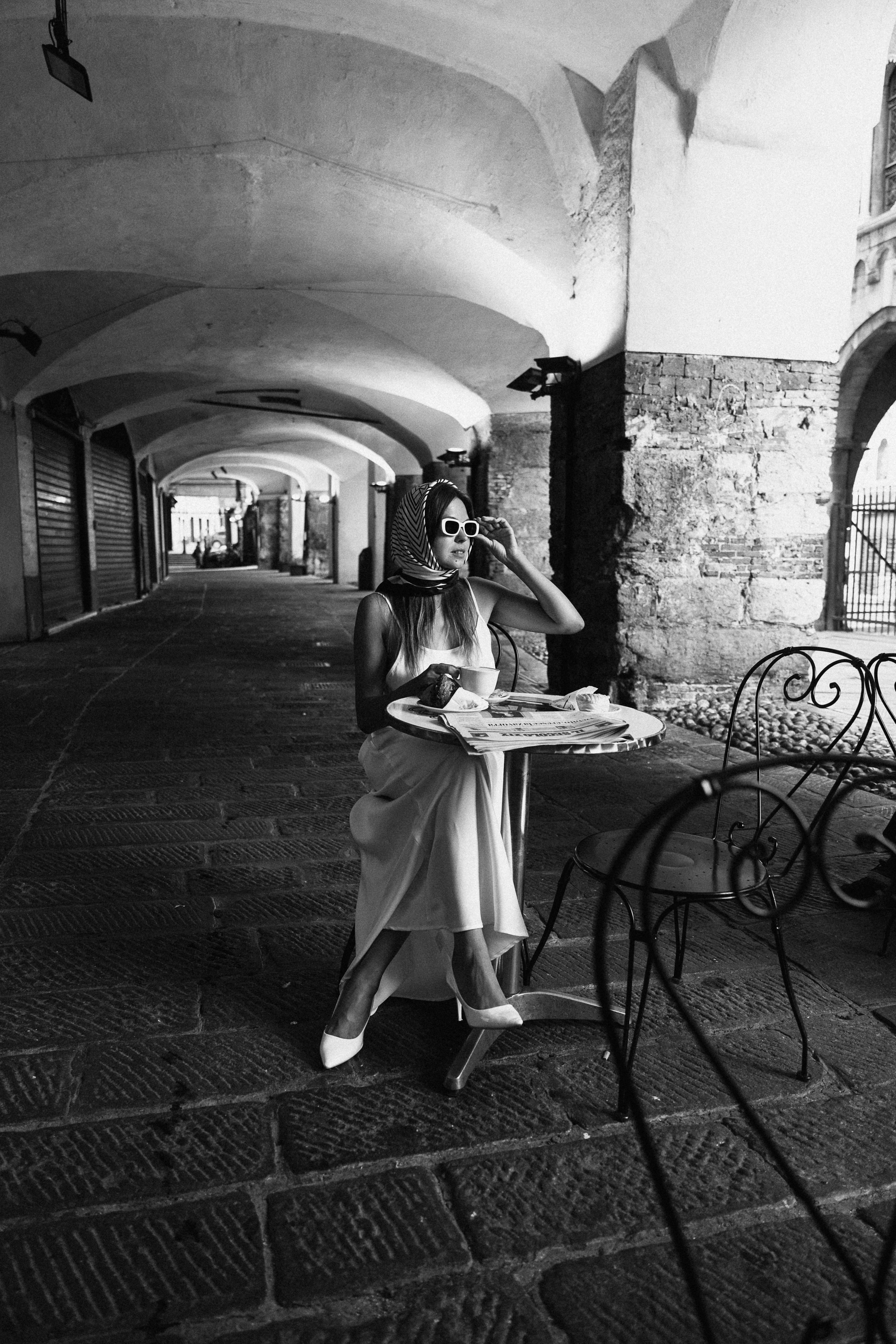 Ritratto. Svitlana Miahka fotografa a Genova