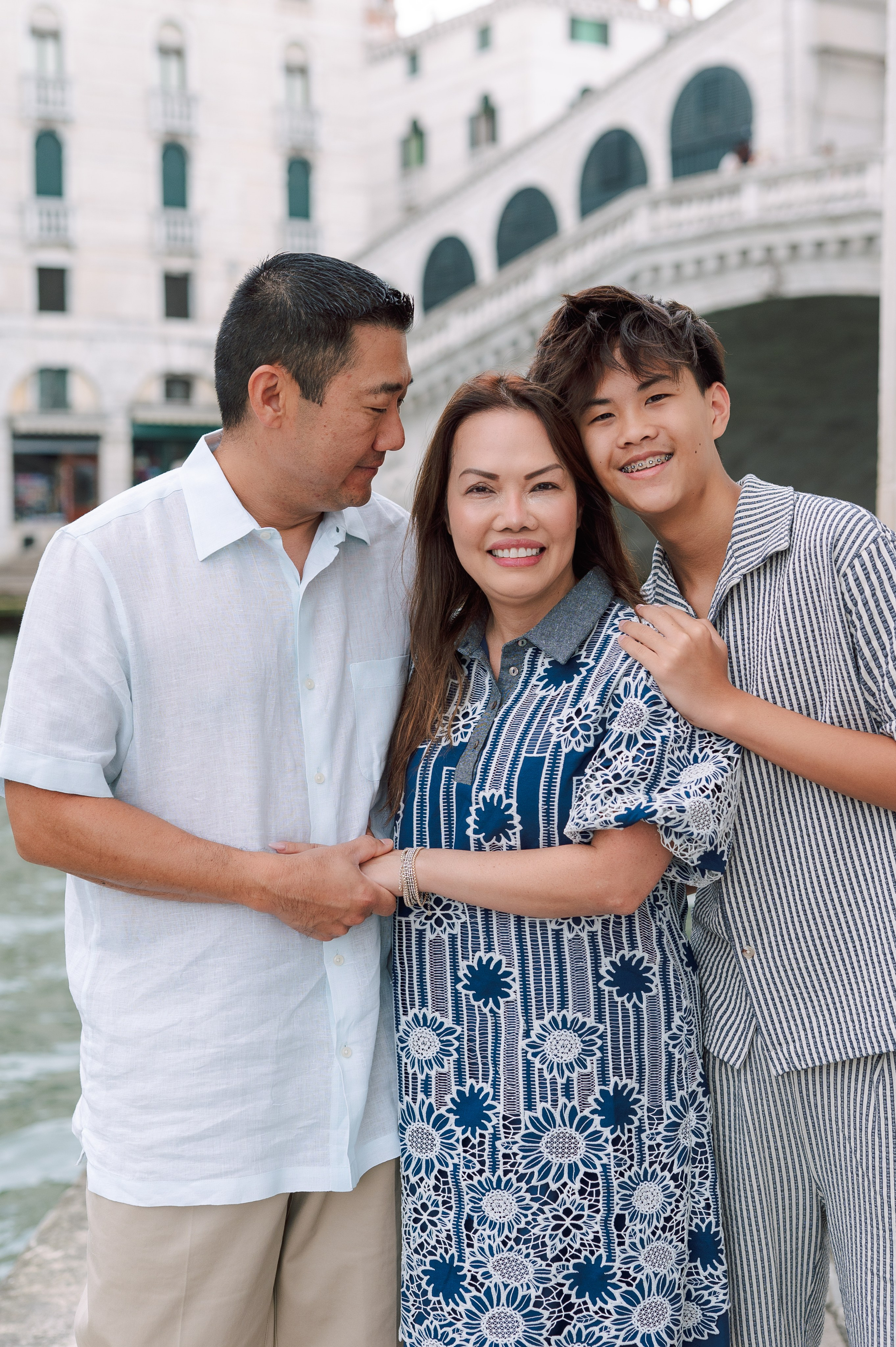 Jennifer, Tim and Jayden. Photographer in Venice Anna Terzi