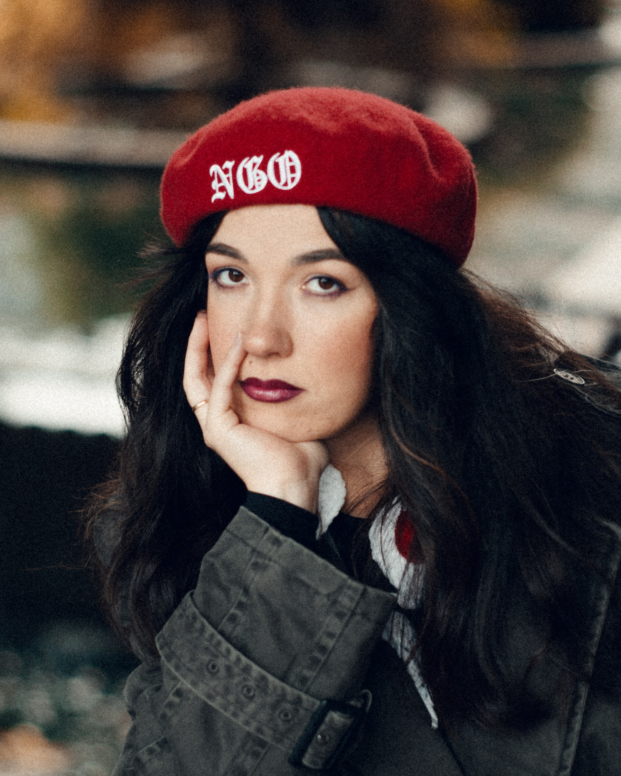 Autumn walk in London Barbican. Moth & Moss Photography