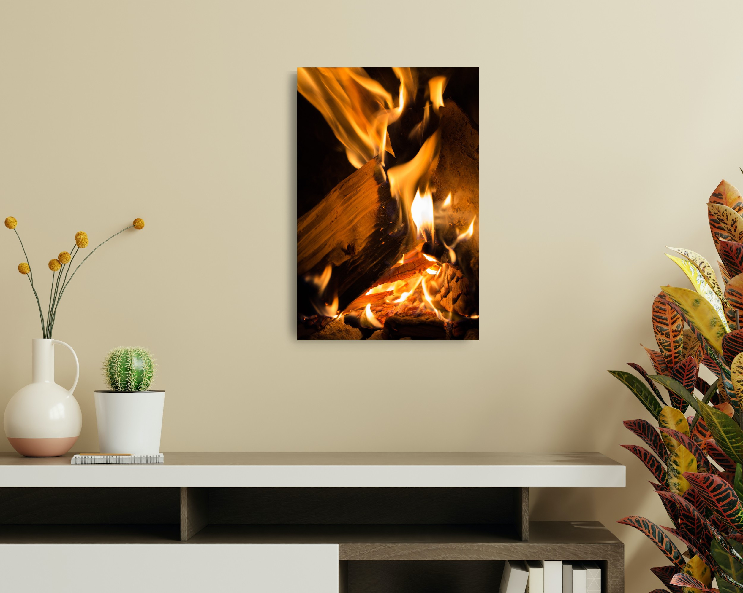 Fire. Lolly Shine. Contemporary digital artist