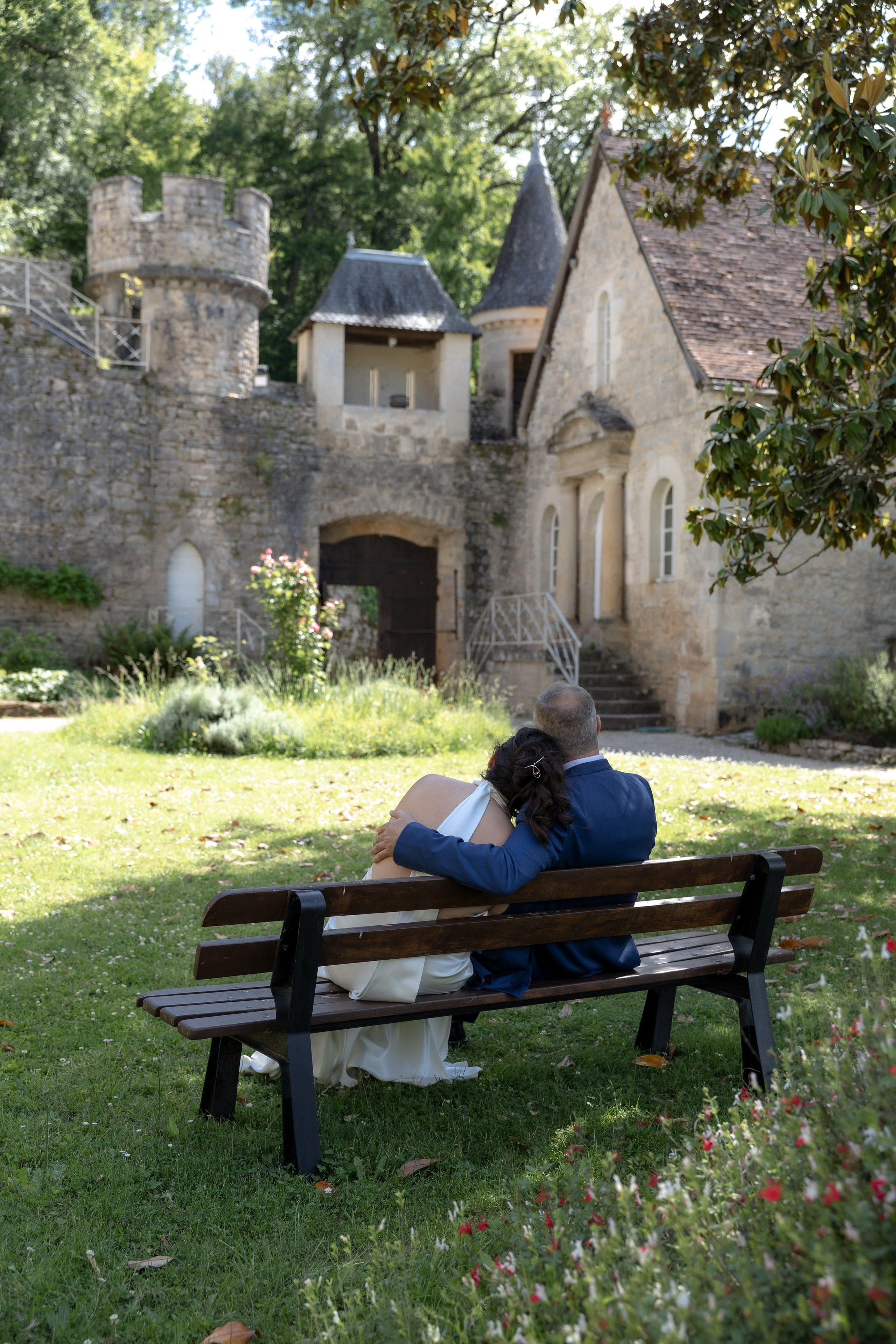 Elopement near Saint-Cirq-Lapopie. Crystal&Robert. Евгения Смирнова — фотограф в Тулузе и юго-западной Франции
