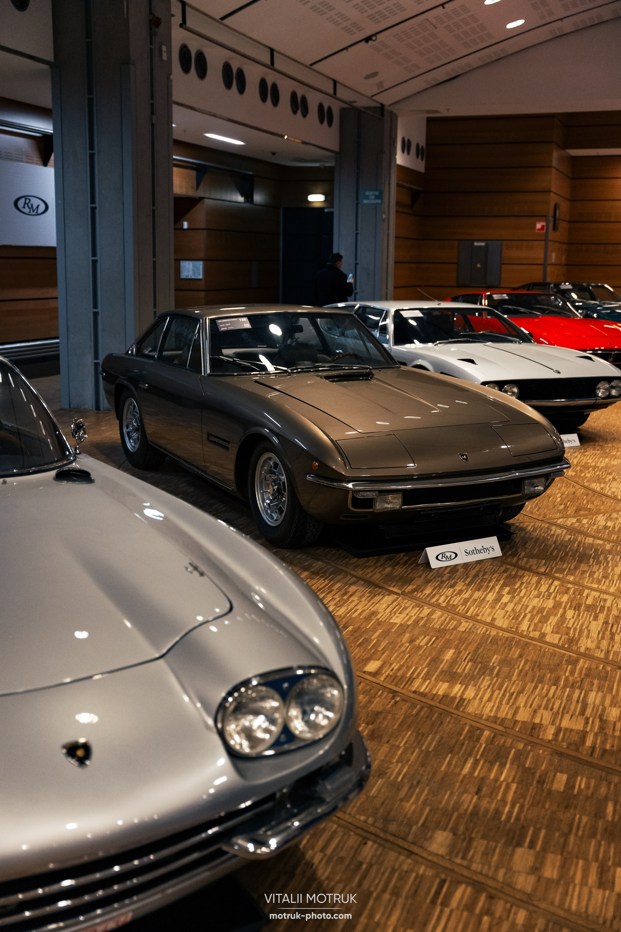 RM Sothebys 2025. Photographe de voitures à Paris — Vitalii Motruk