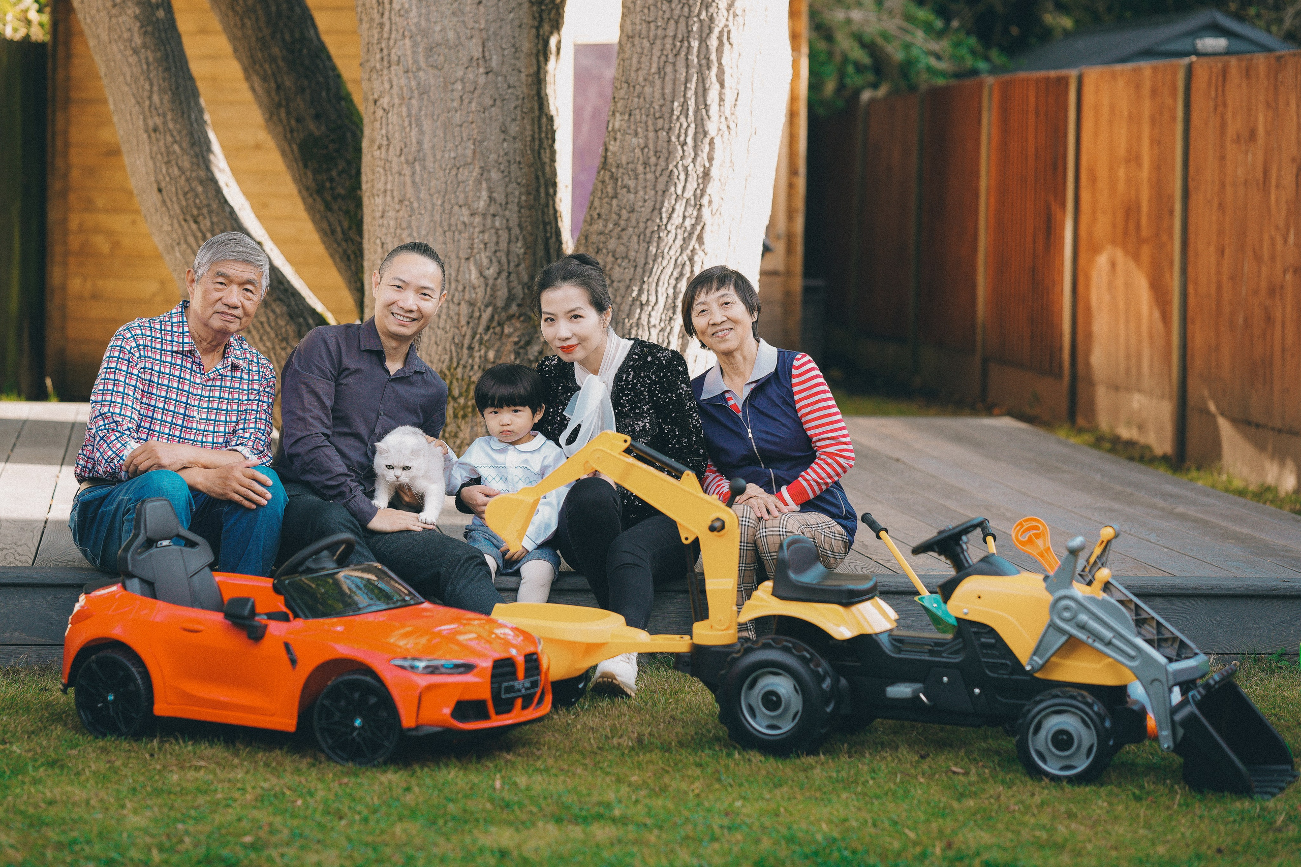 Big family photo session in Solihull