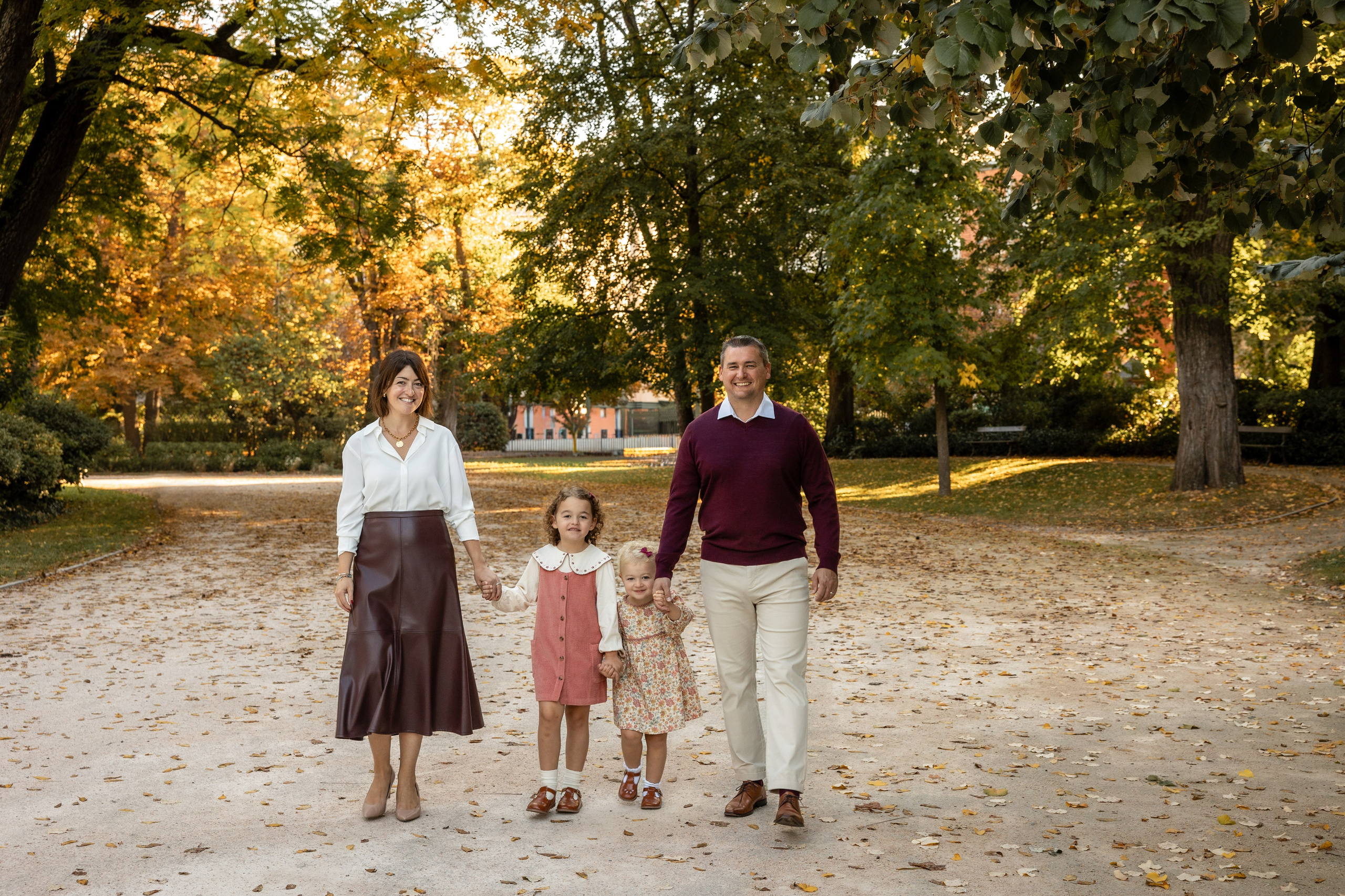 Autumn Family photoshoot in Toulouse. Jardin des Plantes. Евгения Смирнова — фотограф в Тулузе и юго-западной Франции