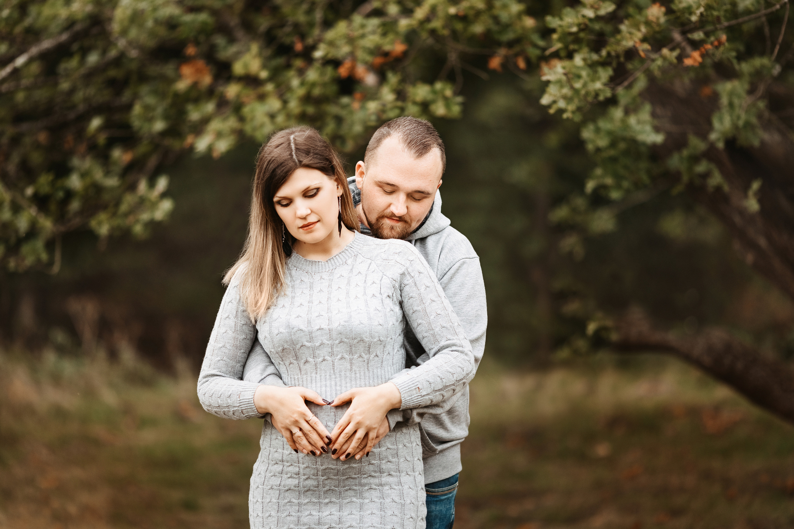 Herbst Babybauchfotoshooting. Elena Osadcij Photography Lohmar NRW