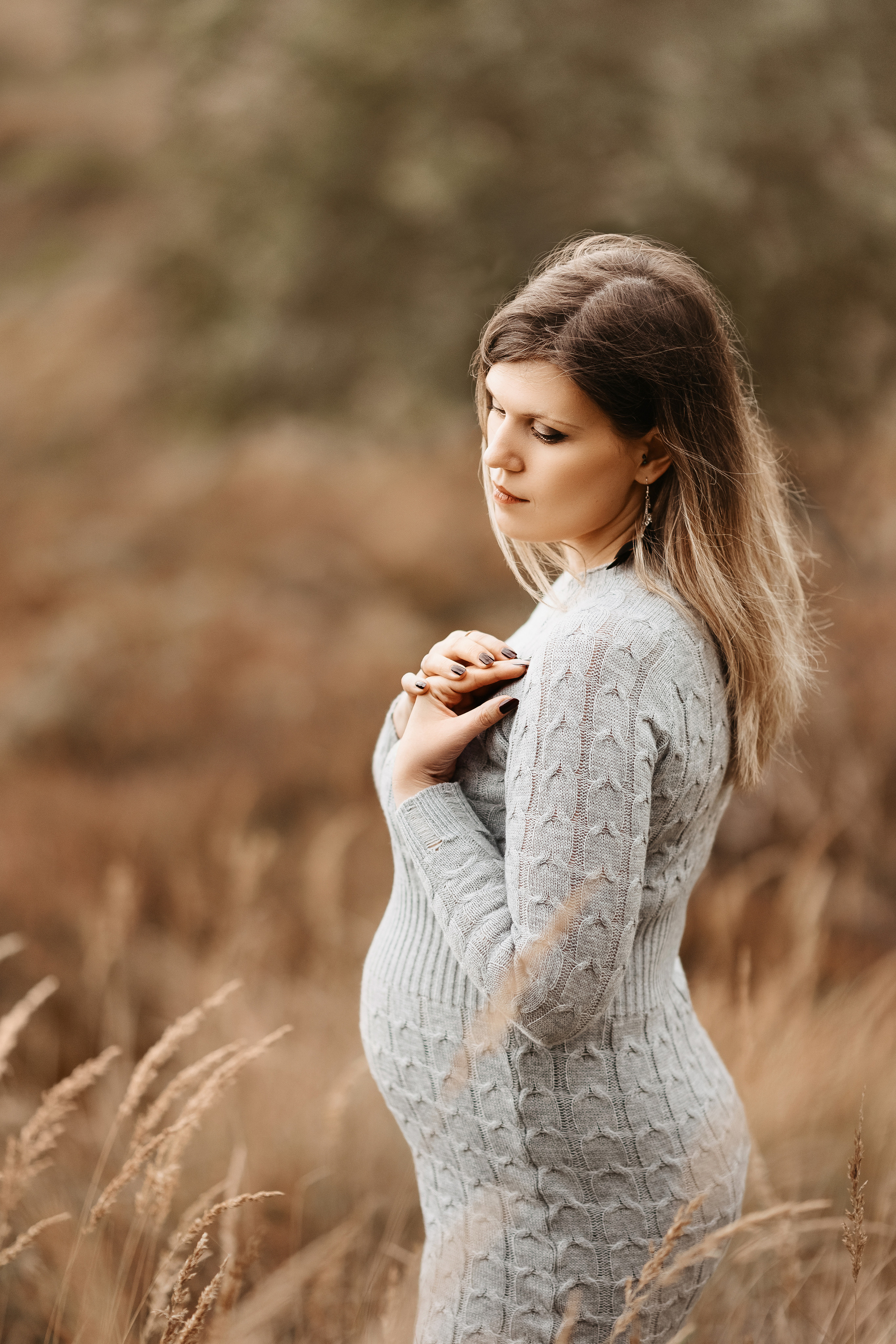 Herbst Babybauchfotoshooting. Elena Osadcij Photography Lohmar NRW