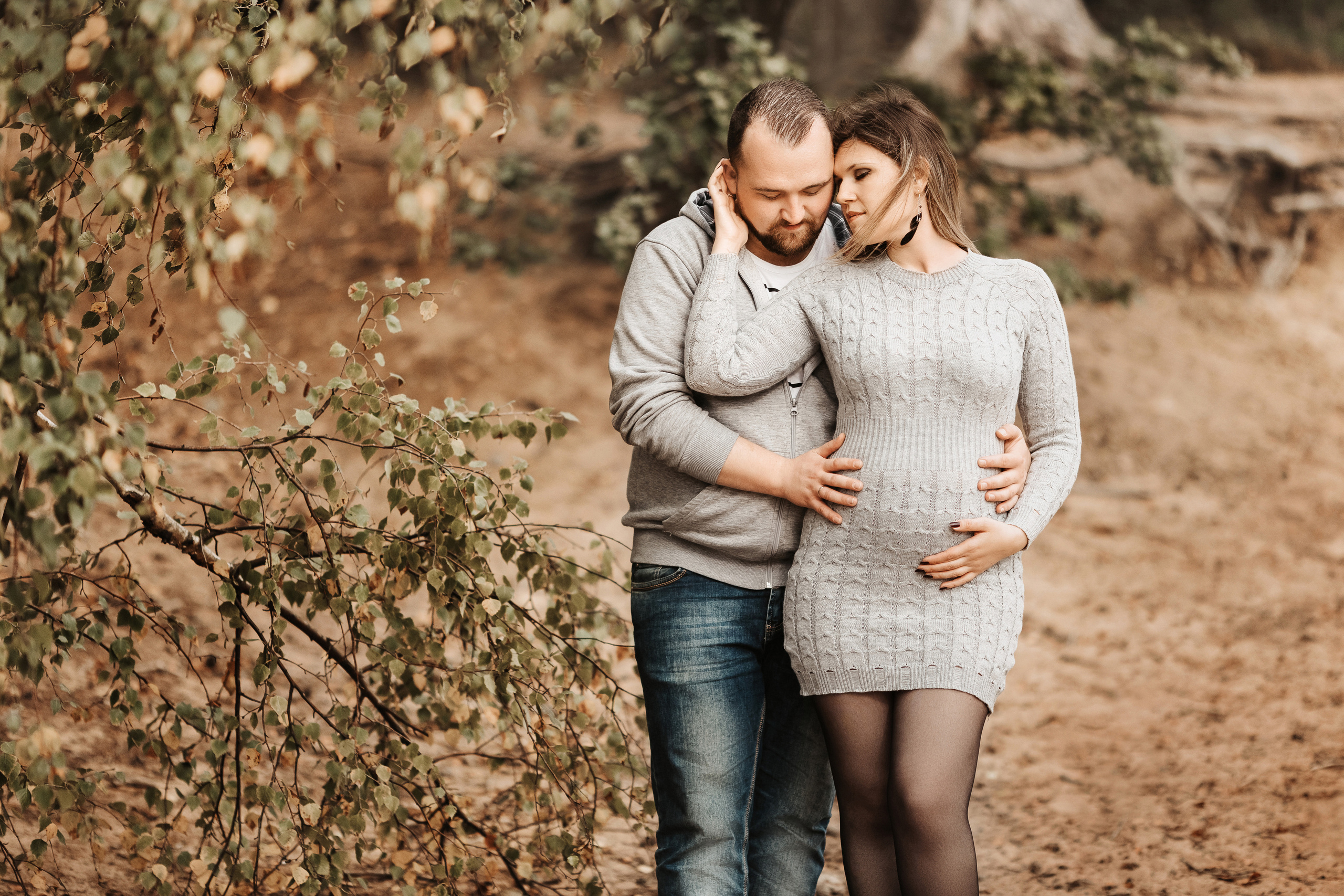 Herbst Babybauchfotoshooting. Elena Osadcij Photography Lohmar NRW