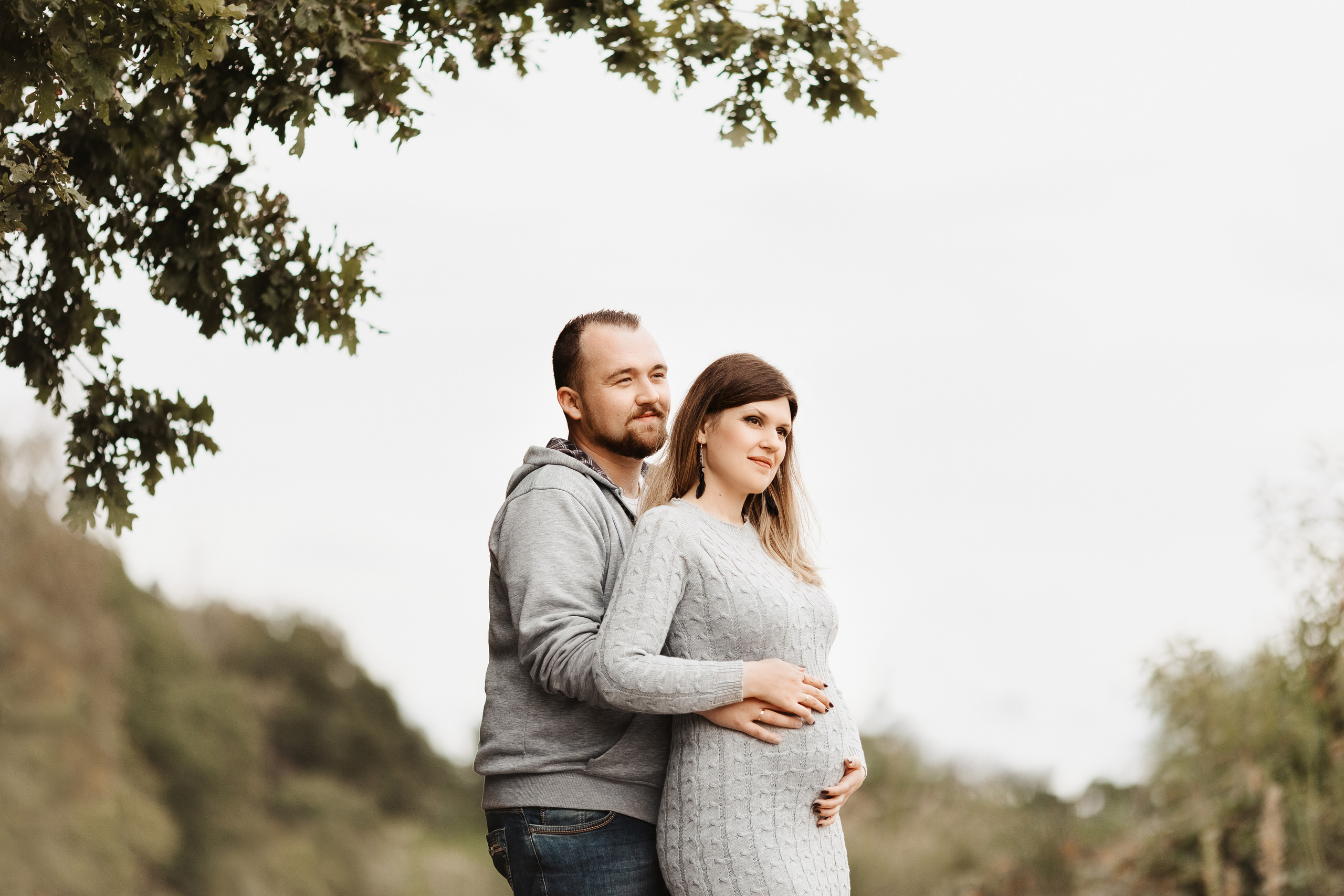 Herbst Babybauchfotoshooting. Elena Osadcij Photography Lohmar NRW
