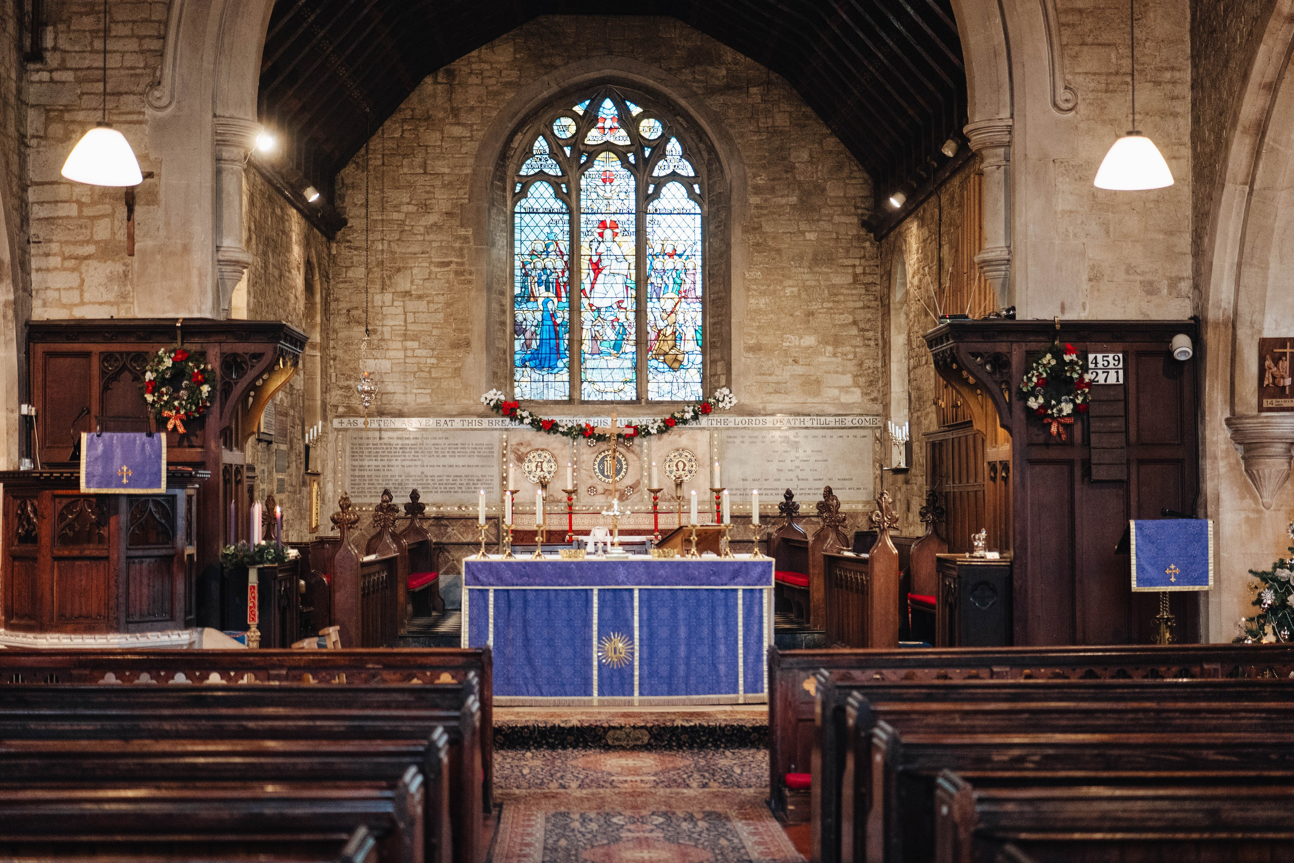 beautiful church in Sidcup, London
