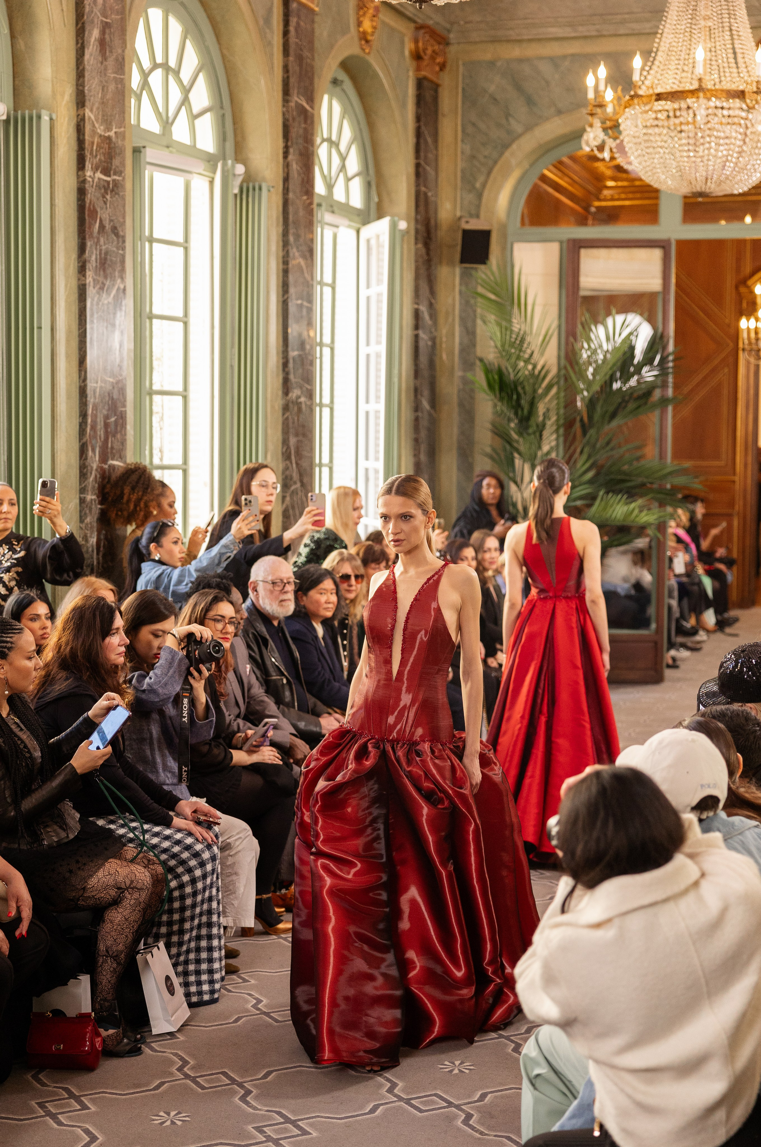 Paris fashion week. MATVEEVA STUDIO