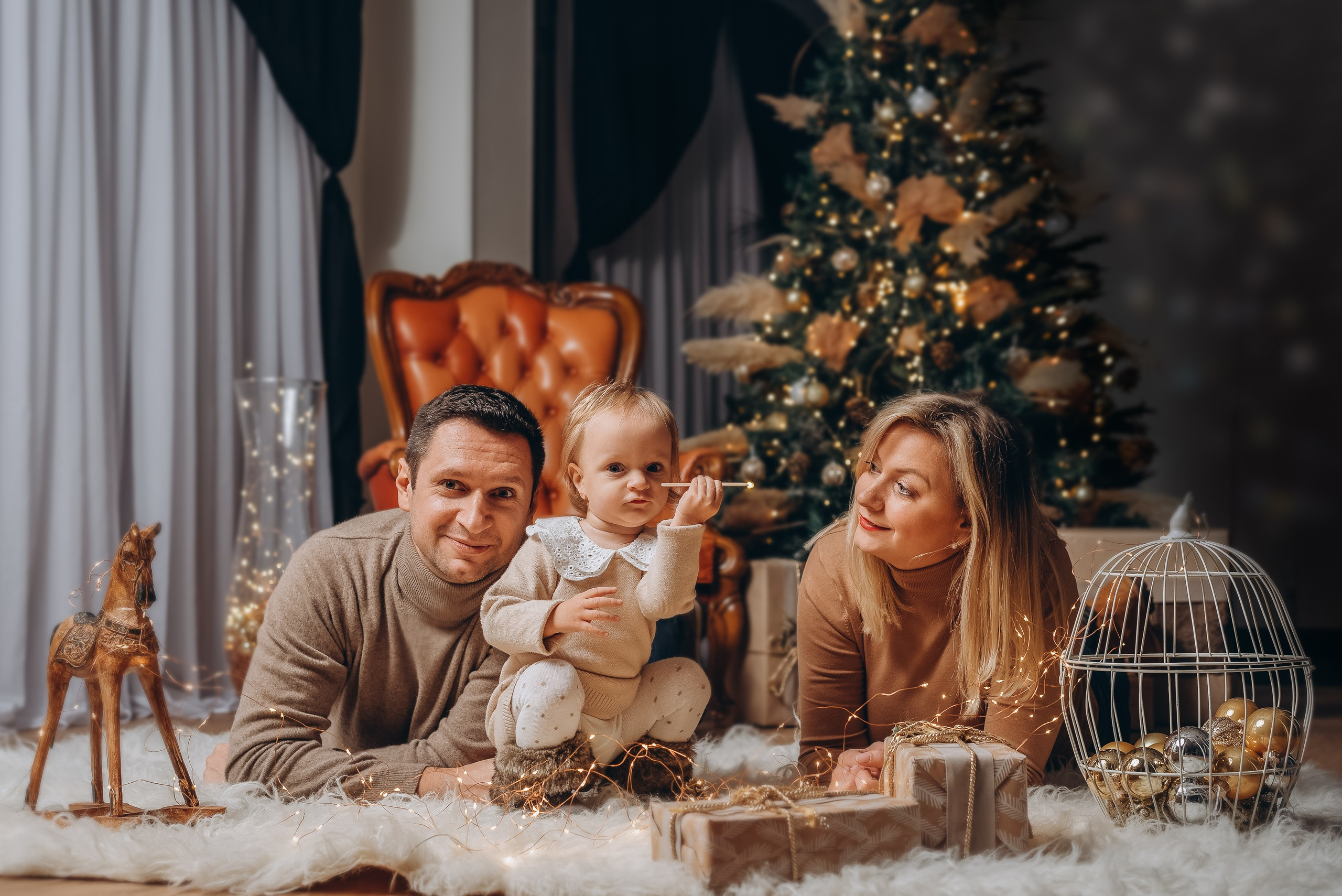 CHRISTMAS PORTRAIT EXPERIENCE. Natalia Maryach Photographer