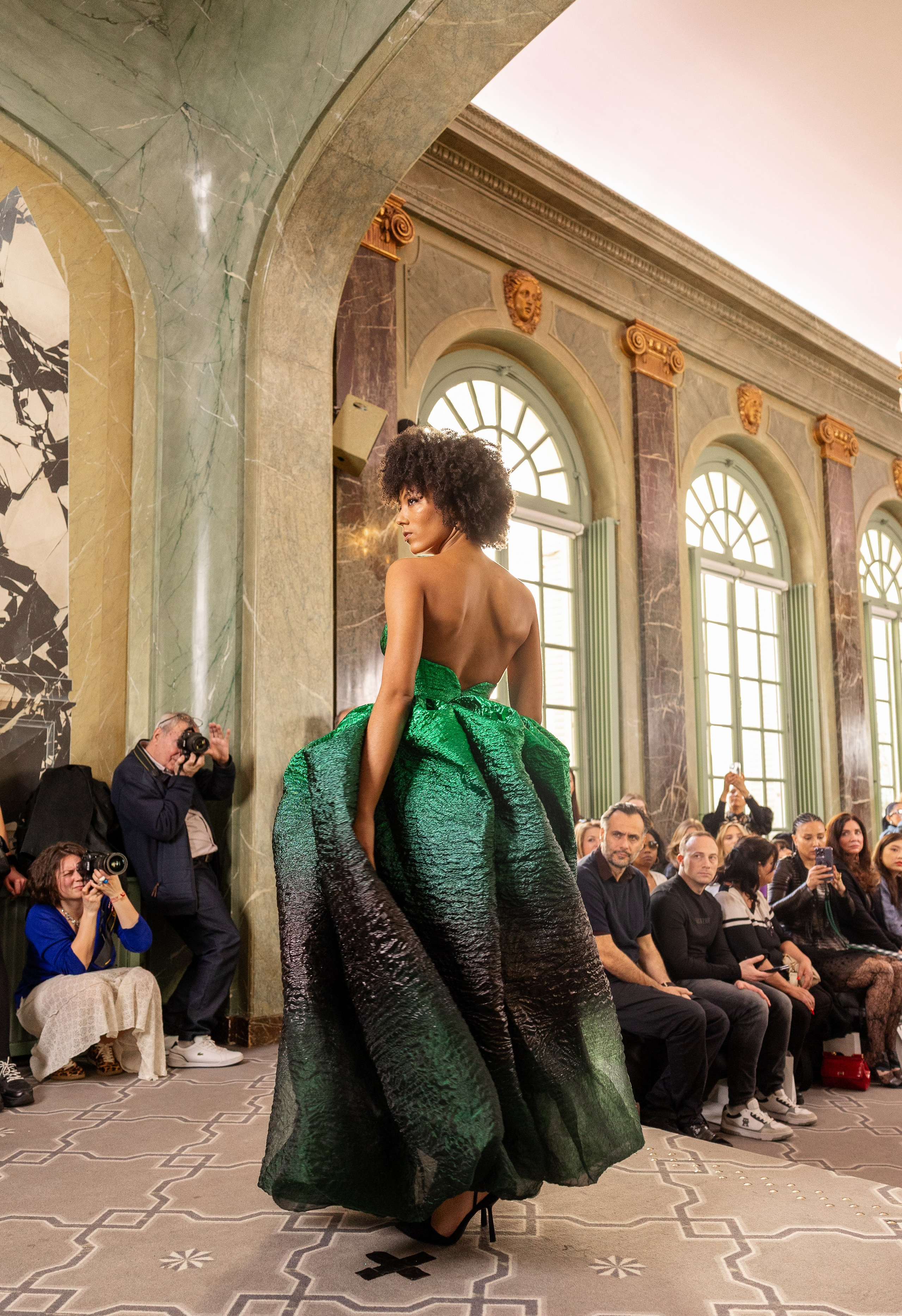 Paris fashion week. MATVEEVA STUDIO