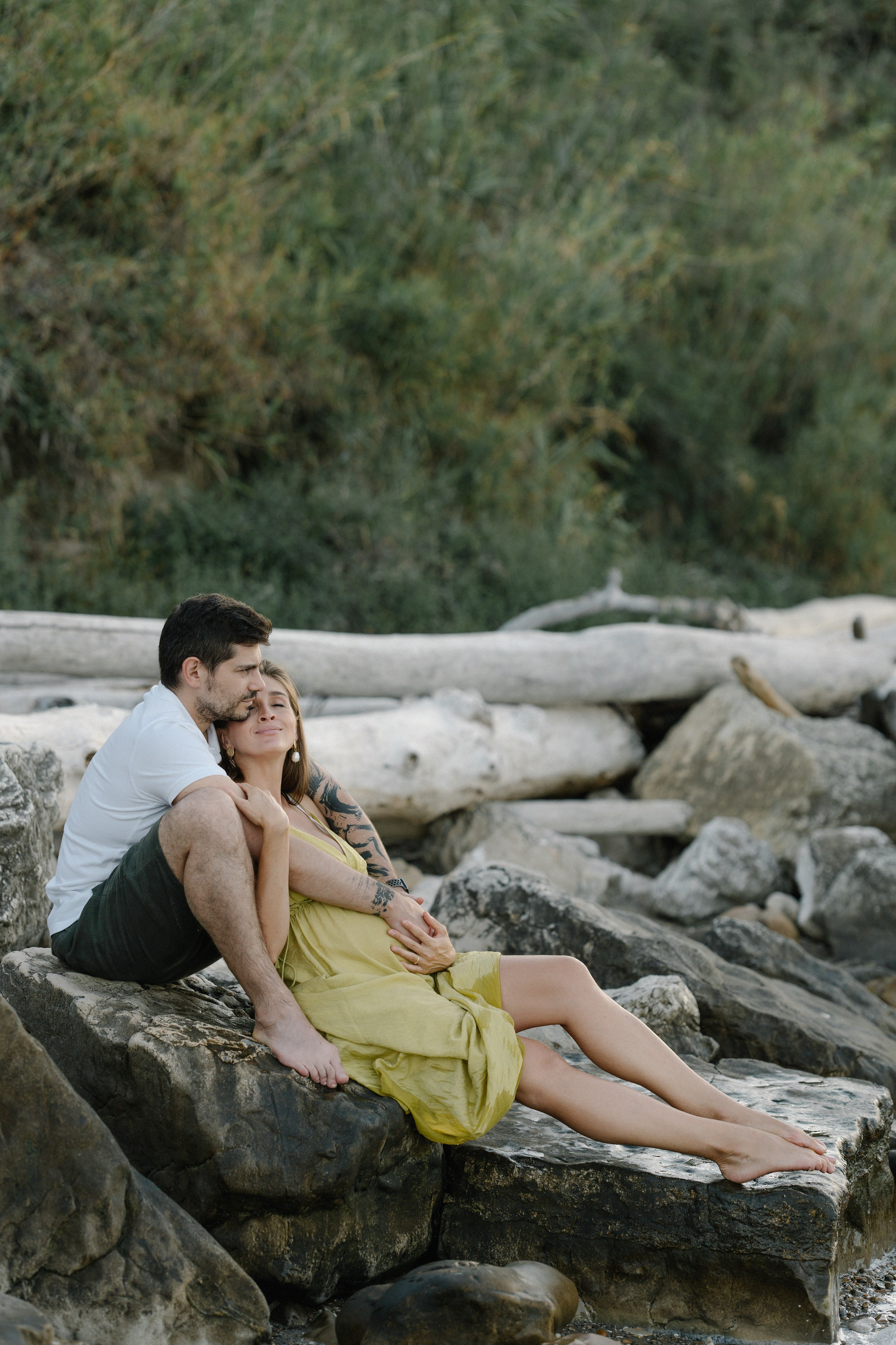 In dolce attesa. Fotografa Rimini
