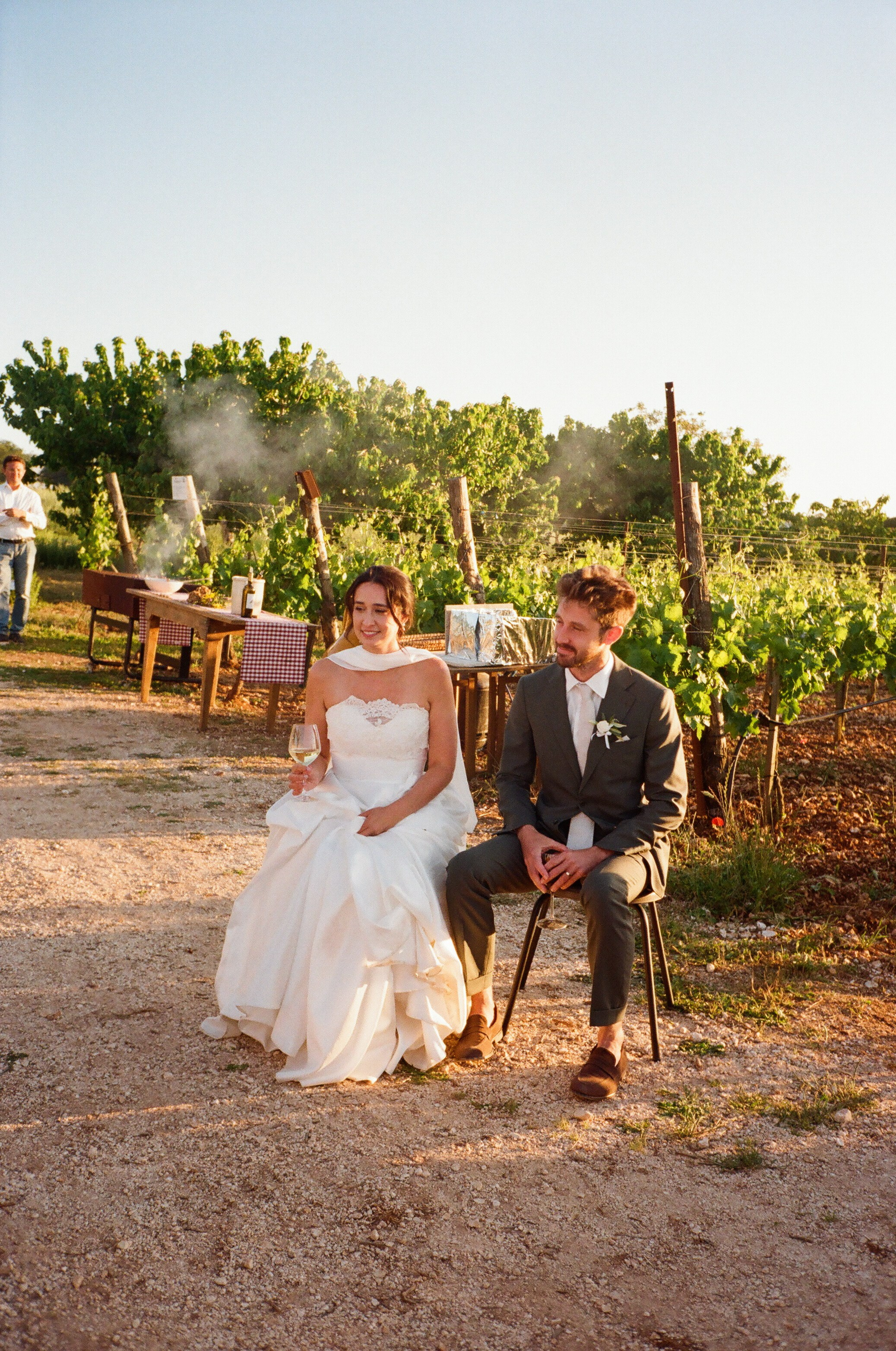 Stephanie & Christian film photos. Wedding photographer Italy