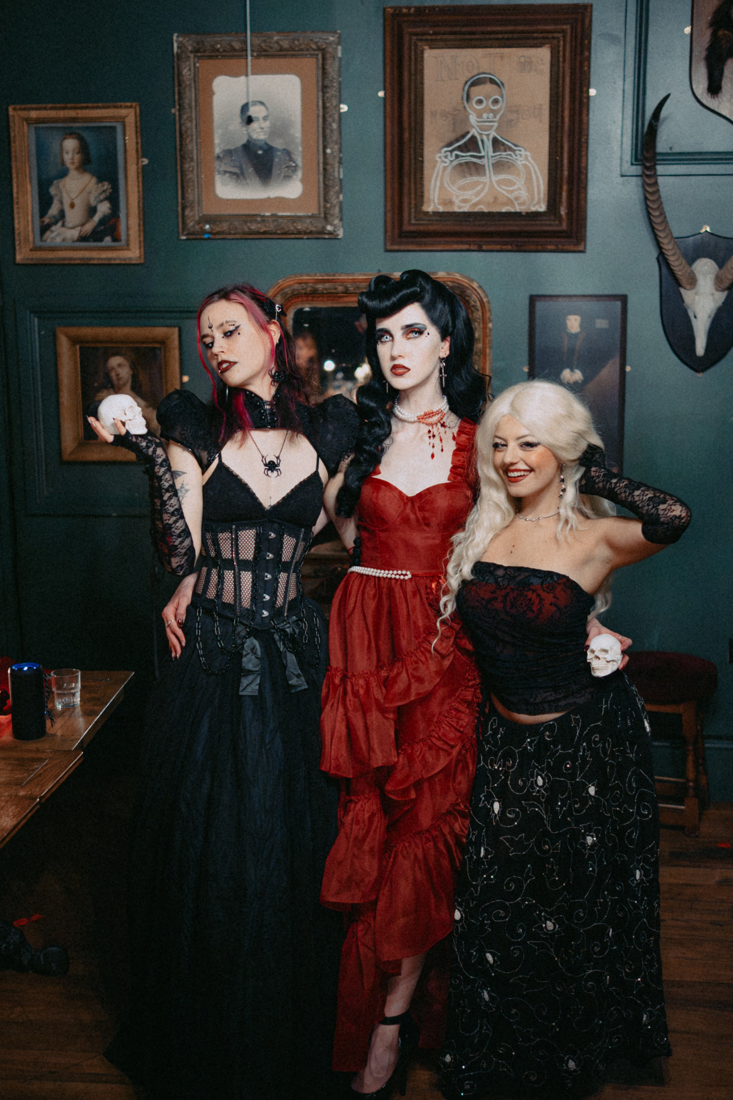 Vampire’s Dinner — Halloween Event Photography for “Gathered Realms”. Moth & Moss Photography