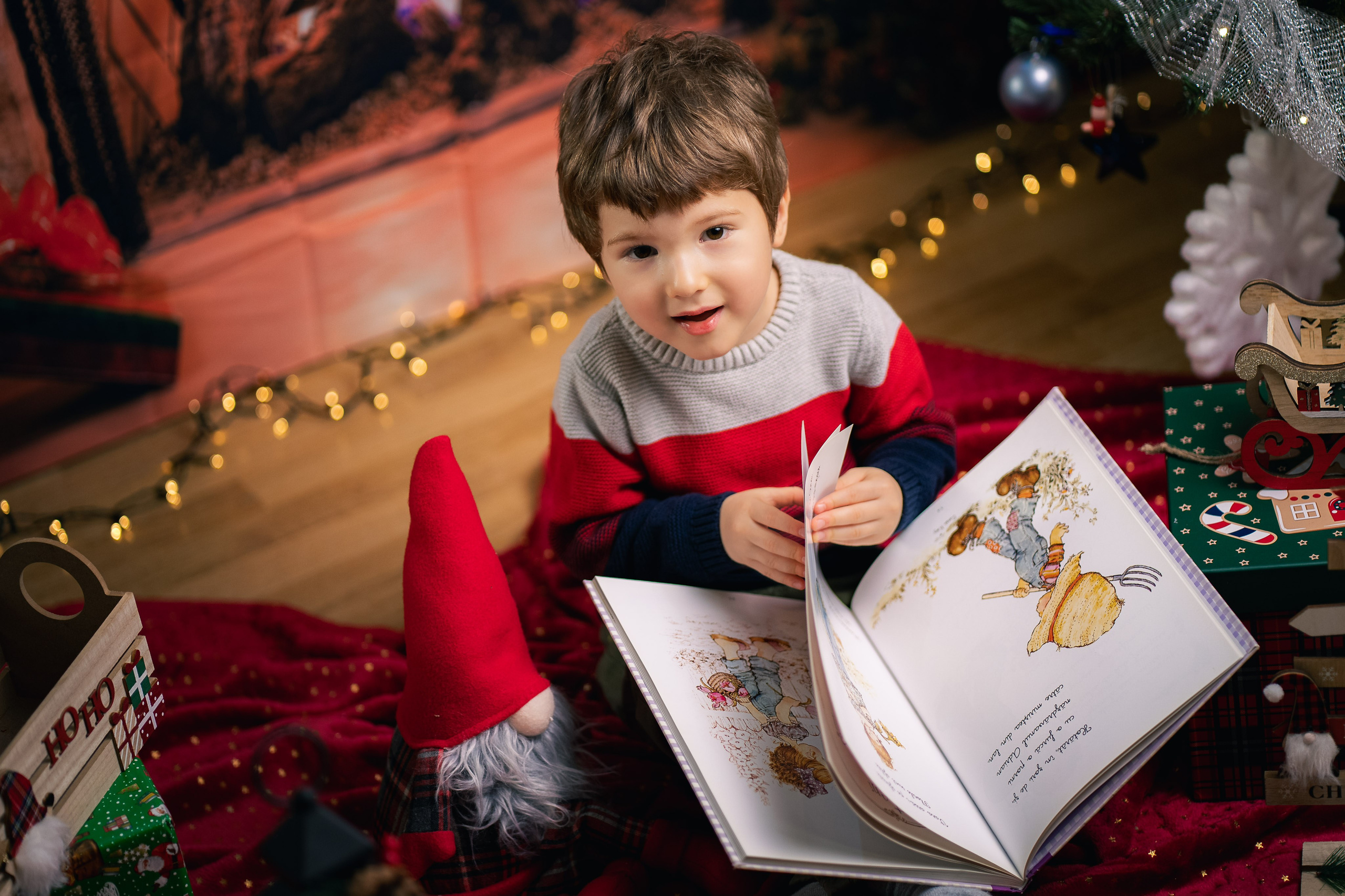 Sedinta foto Craciun — Gradinita Miniterra. Liviu Andrei - Fotograf