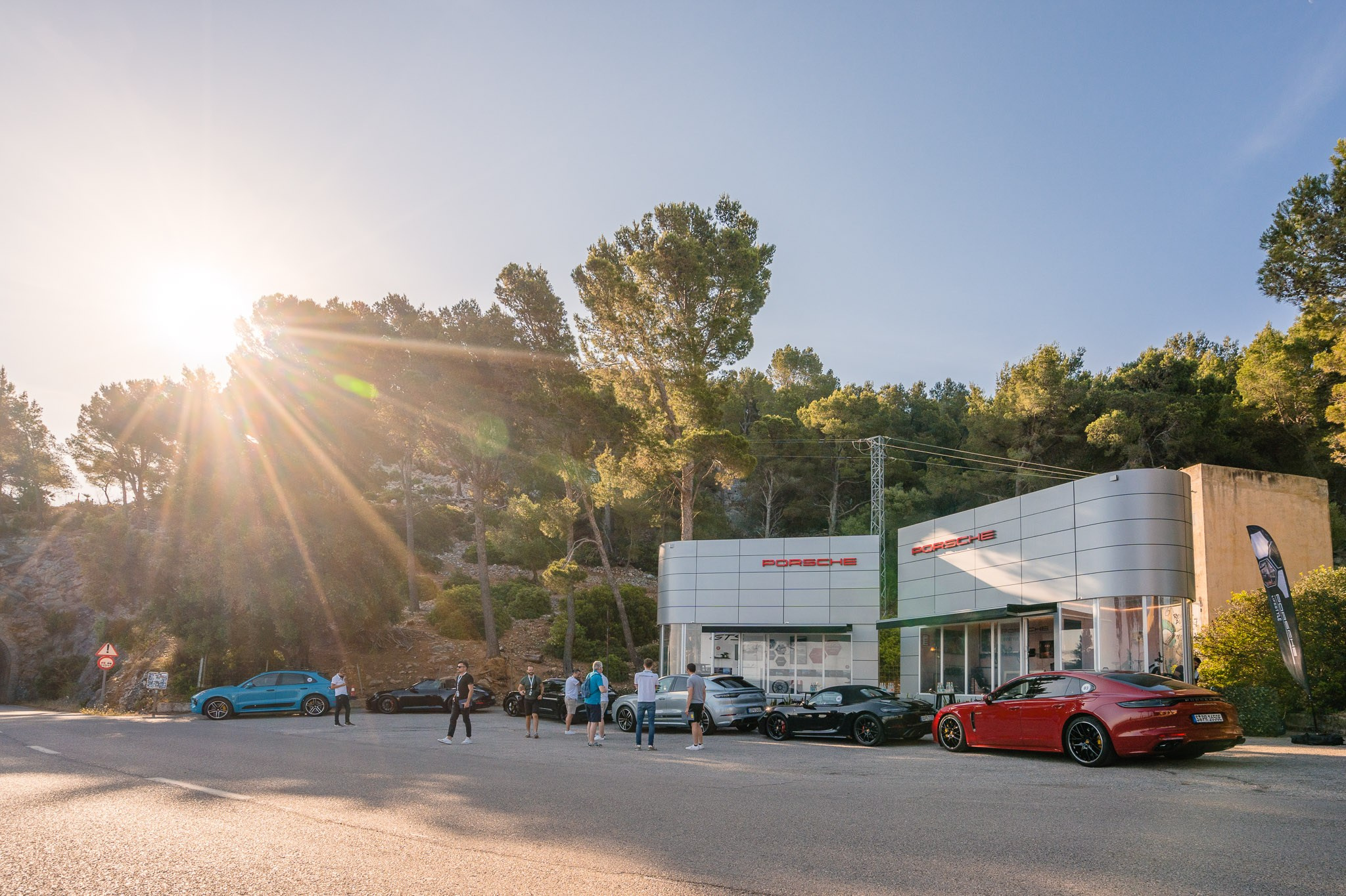 Presentation in Mallorca of Porsche Taycan. Mallorca Wedding, Corporate & Social Photographer