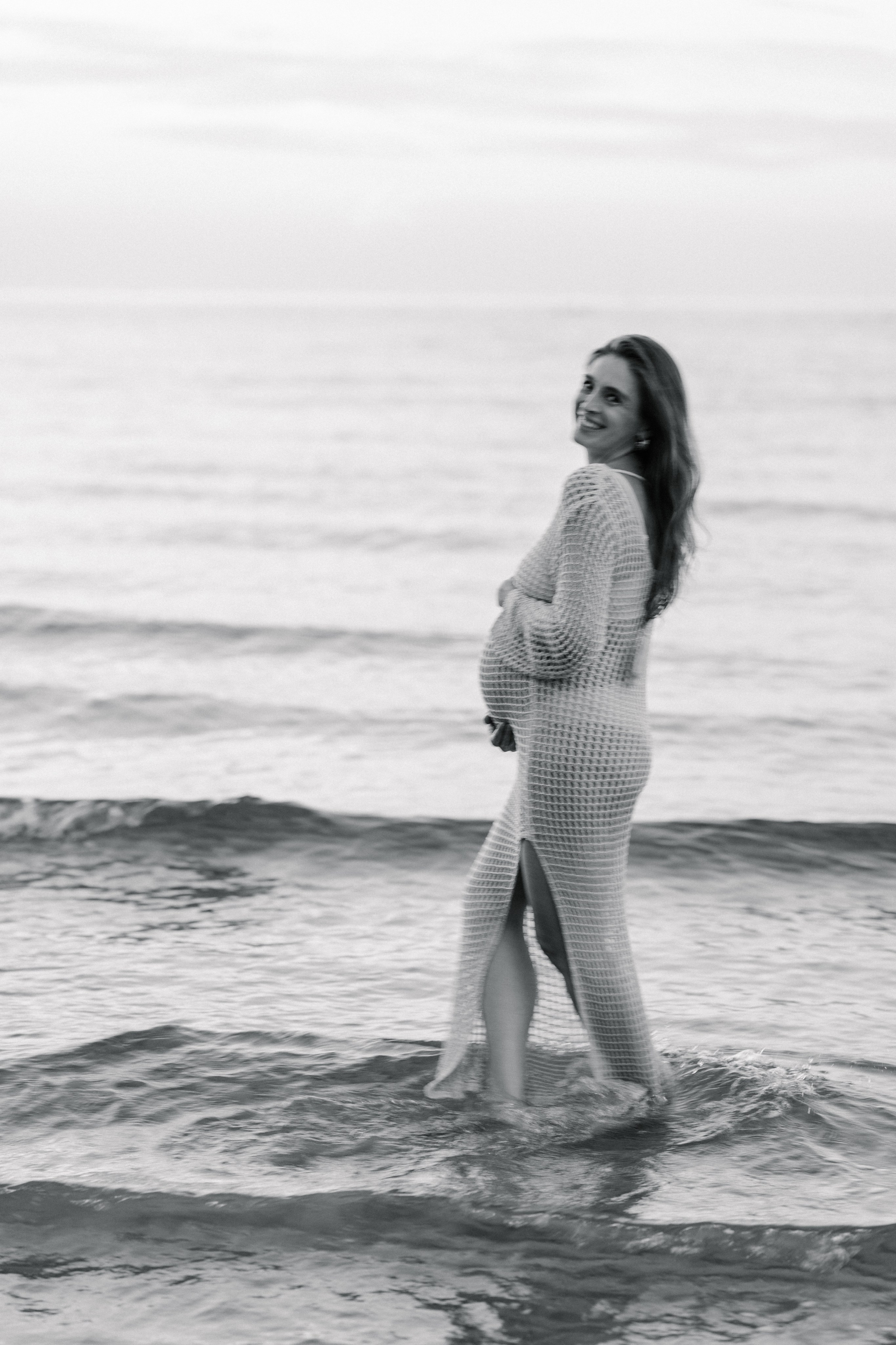 In dolce attesa. Fotografa Rimini