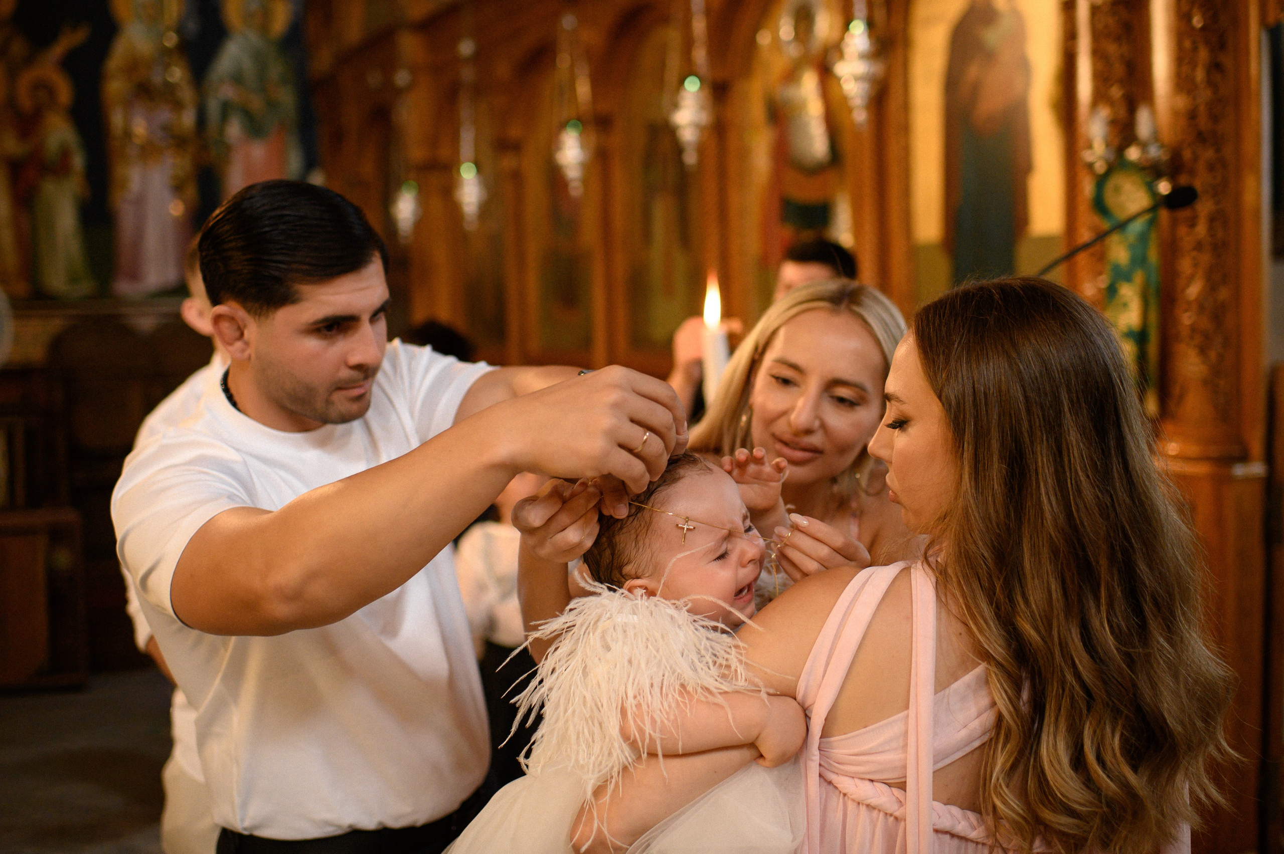 Baptism Aleksandra-Olivia. Семейная, детская, портретная и предметная фотосъемка в Салониках