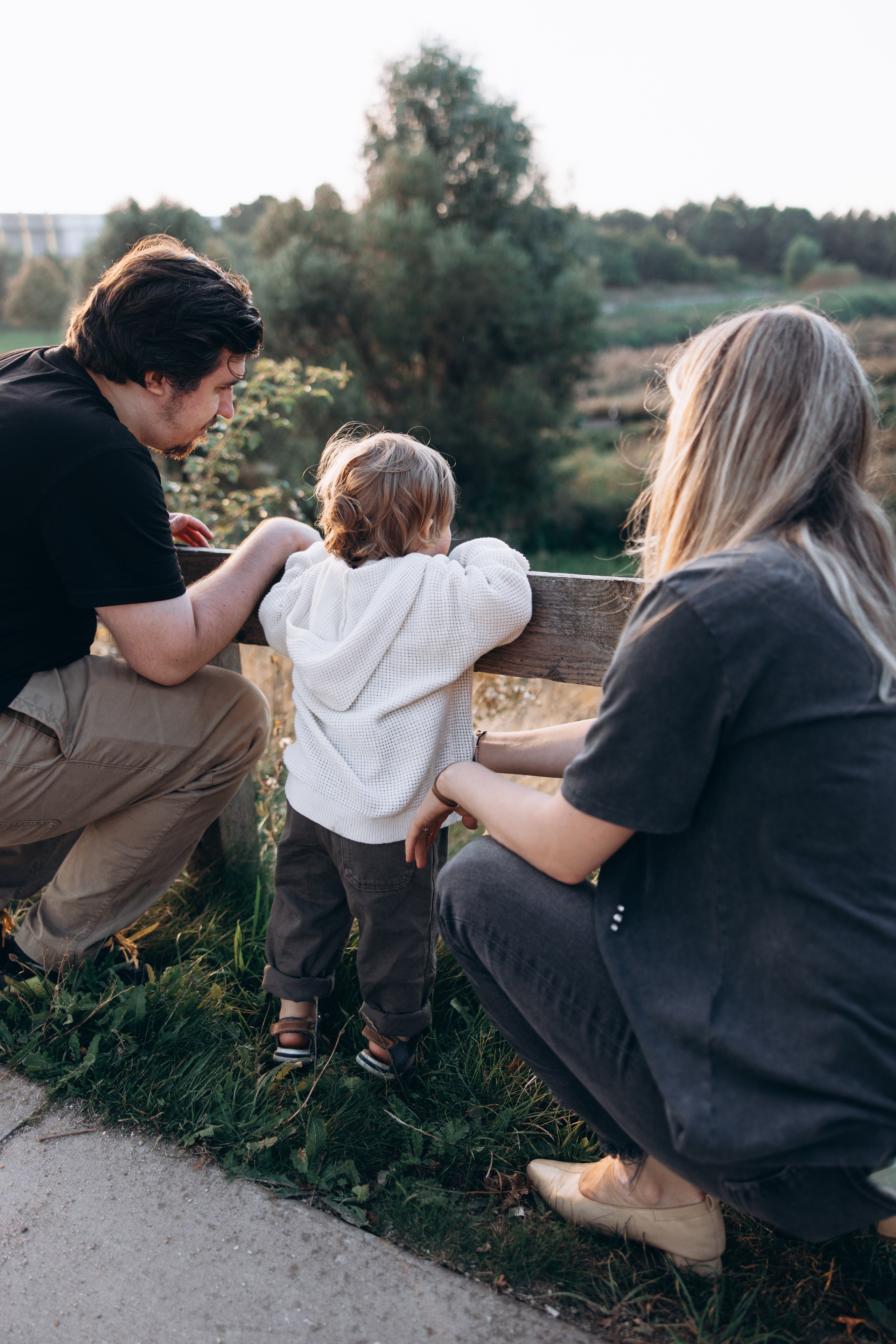 Maksim with parents (Queen Elizabeth Olympic park). Anastasia Klink, Photographer in London