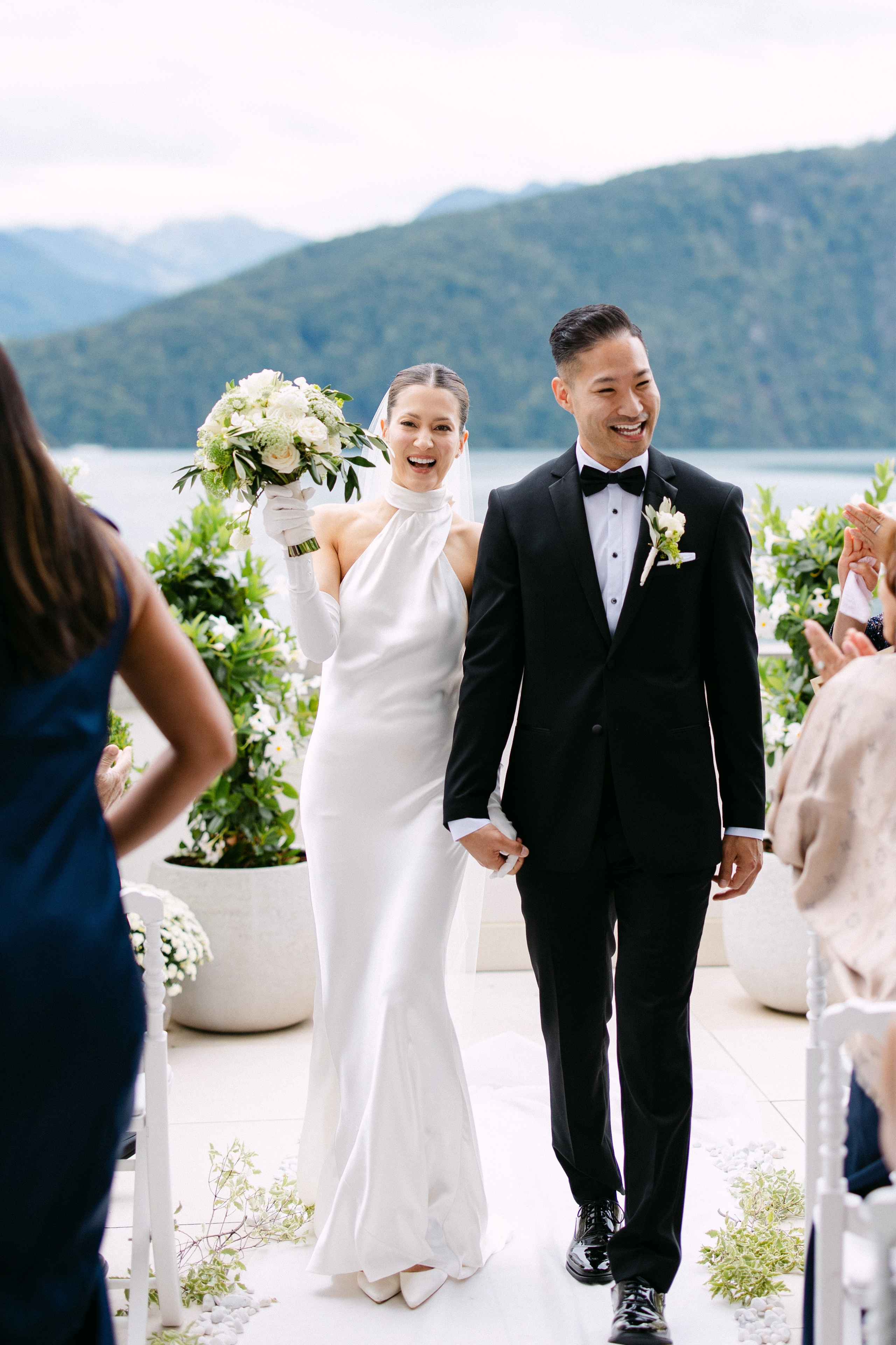 Intimate wedding at Parkhotel Vitznau on Lake Lucerne. Wedding and Family Photographer Switzerland and Italy. Valeria Diaz