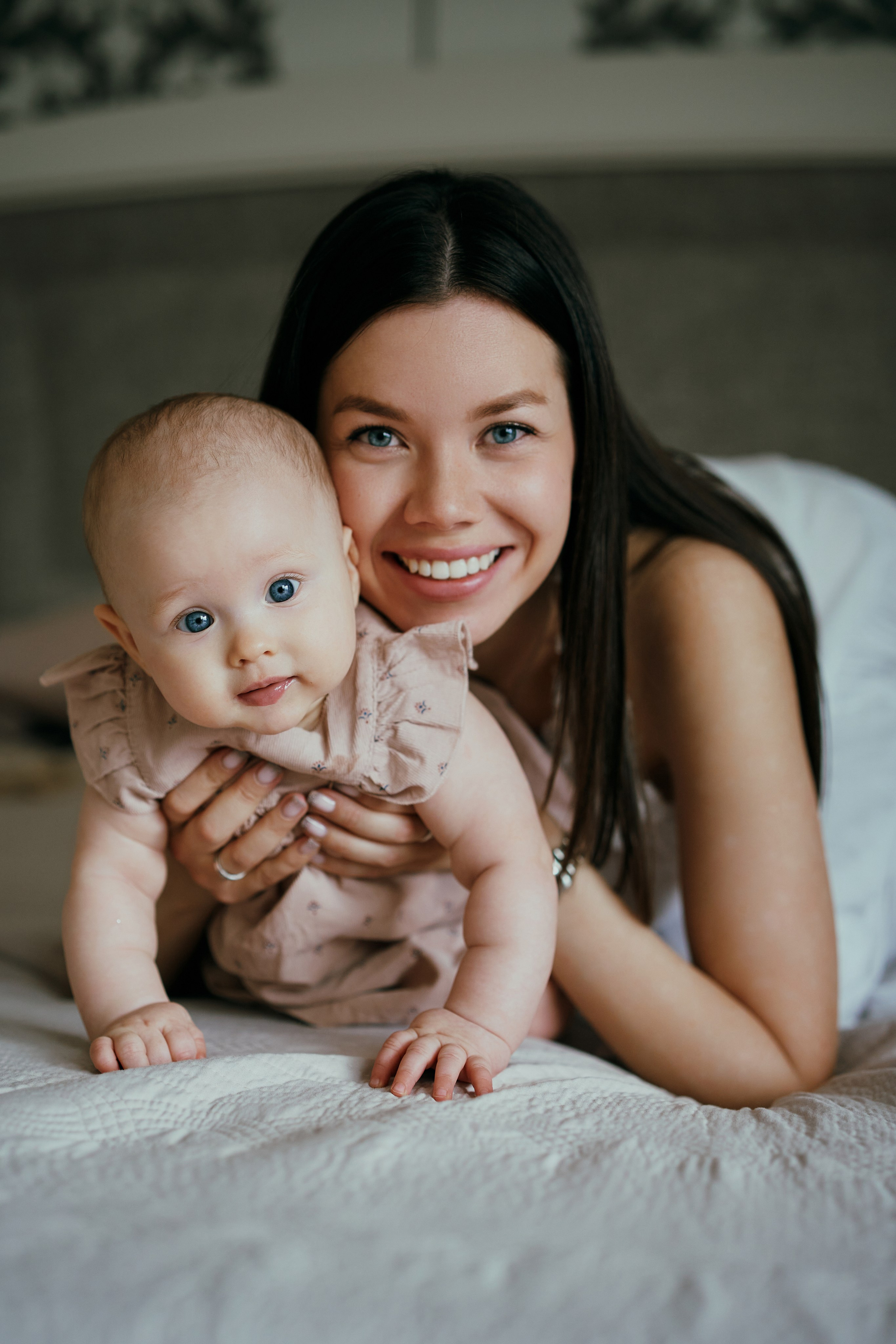 Юрий, Наталья и Алина. Первый новый год. Фотограф в Барселоне Жанна Захарченко