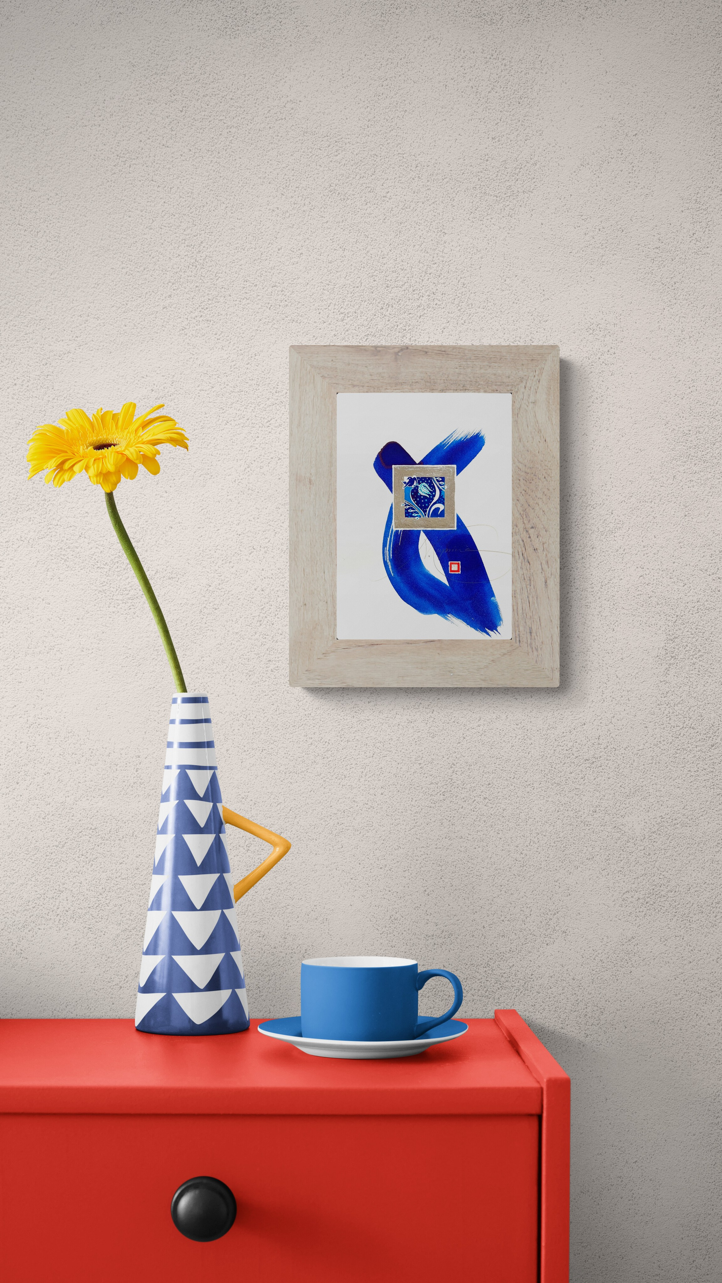 Blue Ink Silver. Nadia Kuprina. Artist