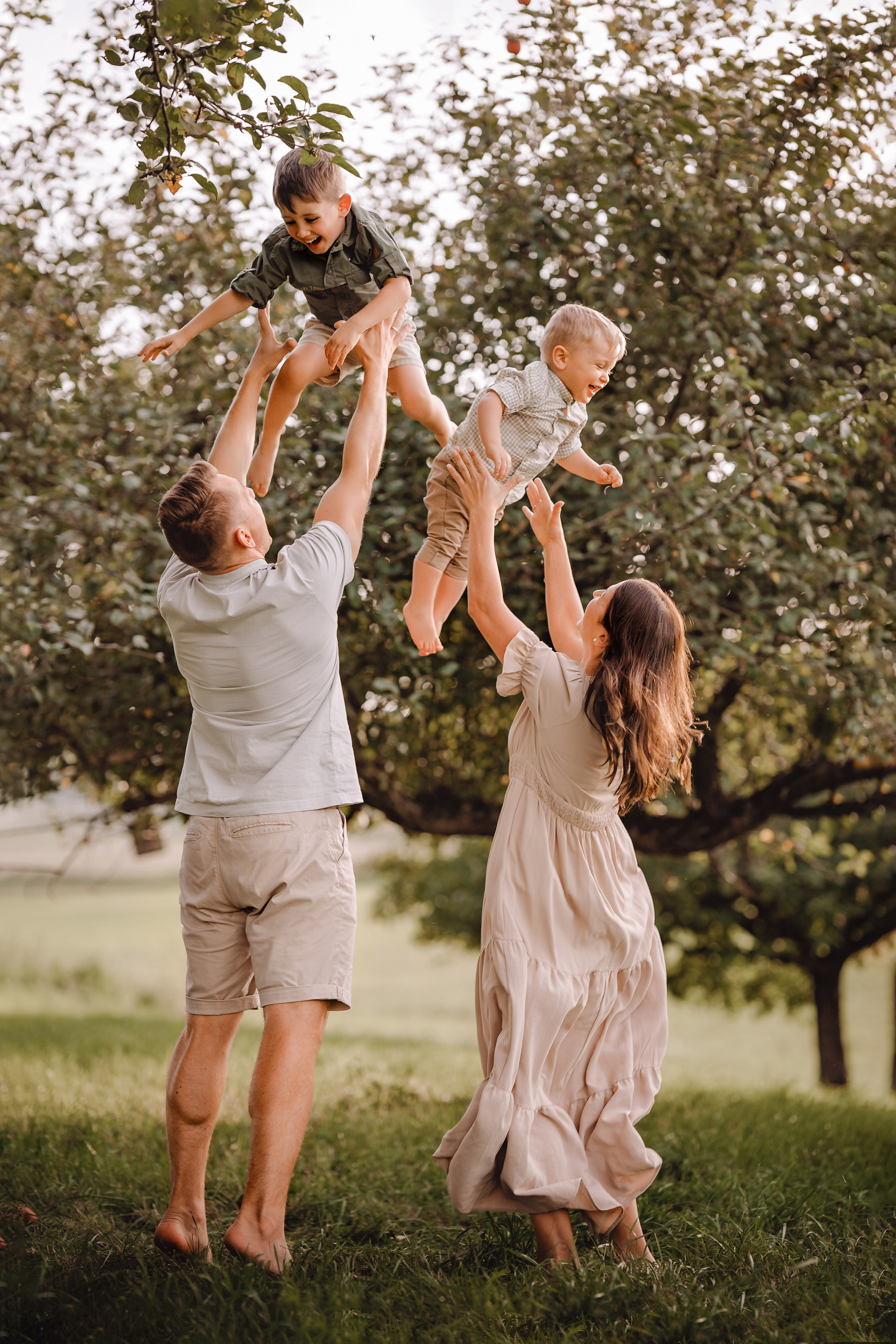 Family Portrait im Spätsommer. Portraitfotografie in Gründau Elena Ohnstedt