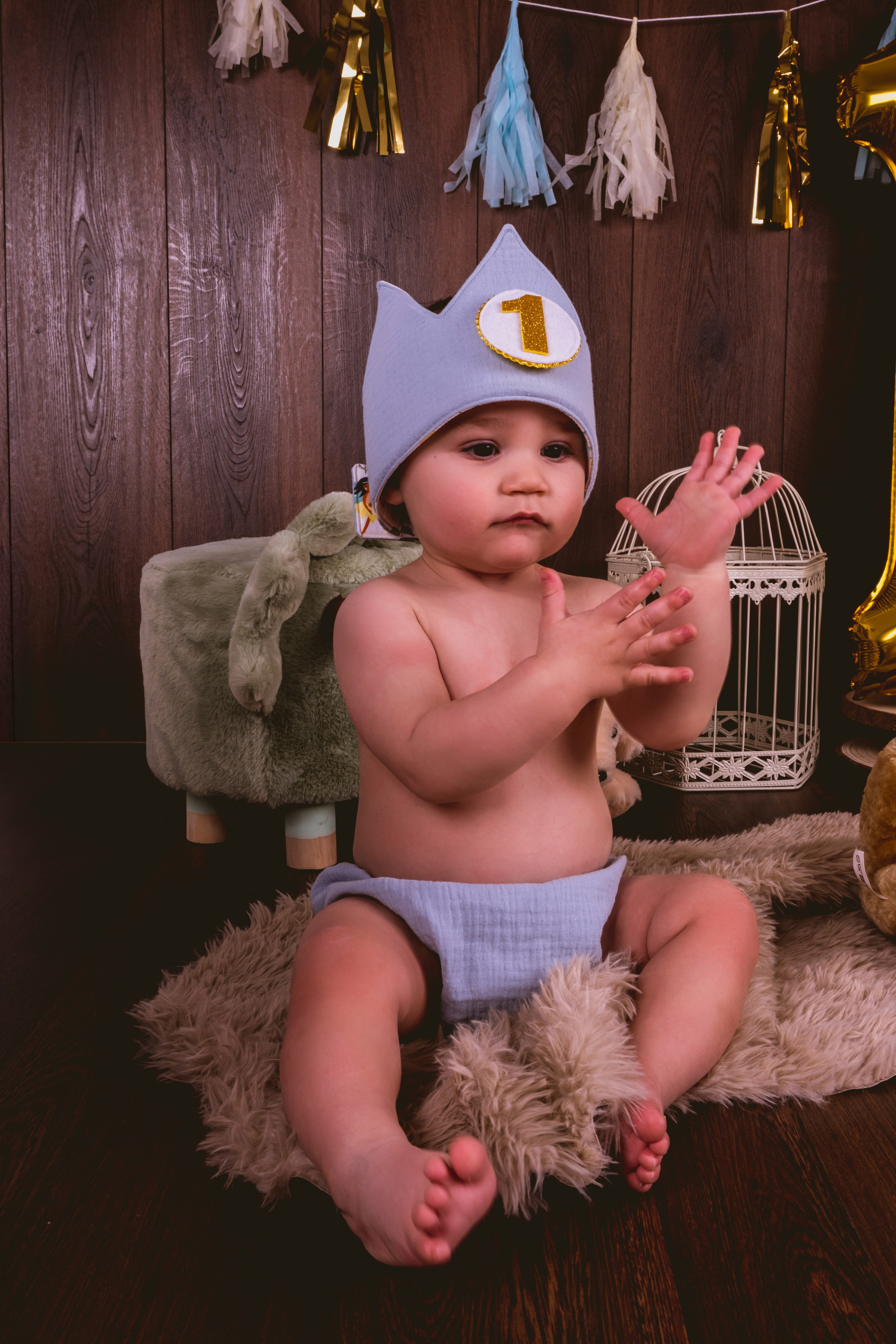 Javier - Primer añito. Fotografía Antonio Luis Bascón