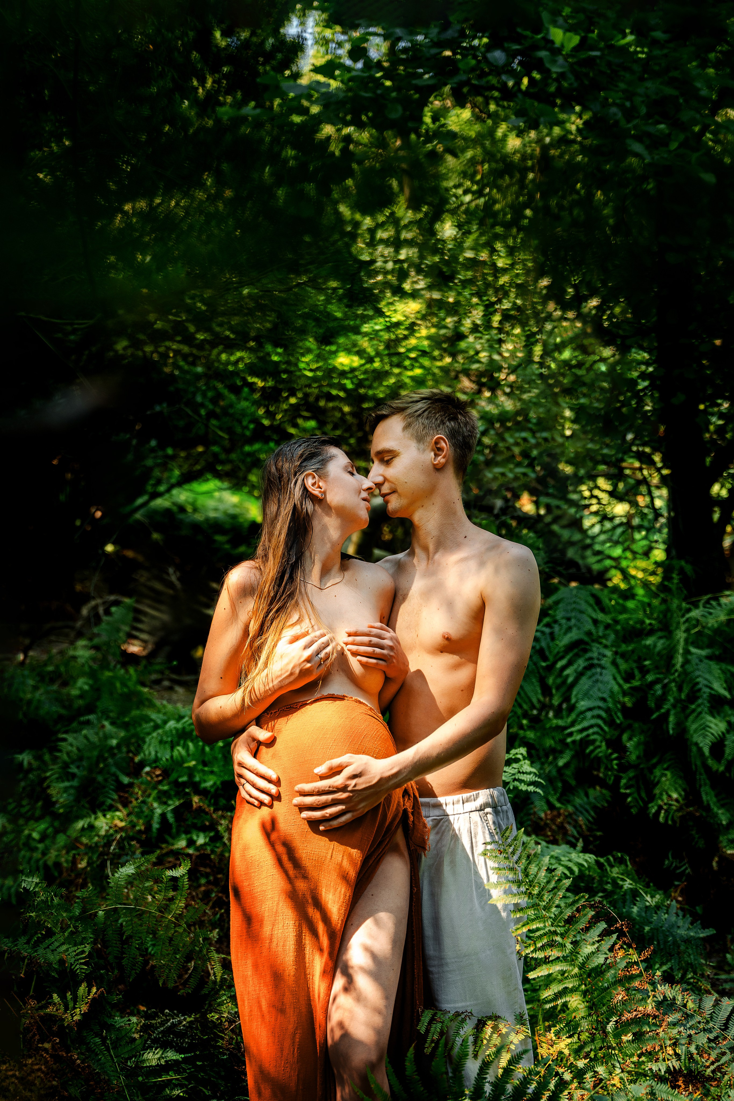 Maternity. Svitlana Miahka fotografa a Genova