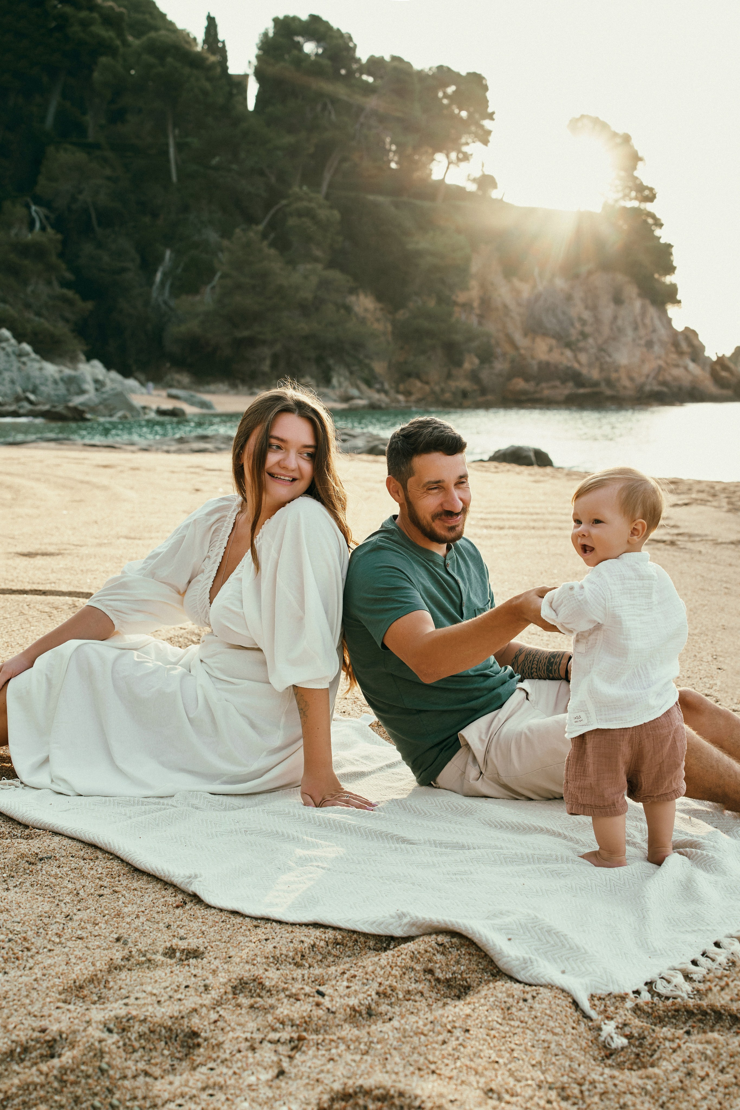 Первые лучи. Раду и Яна. Фотограф в Барселоне Жанна Захарченко