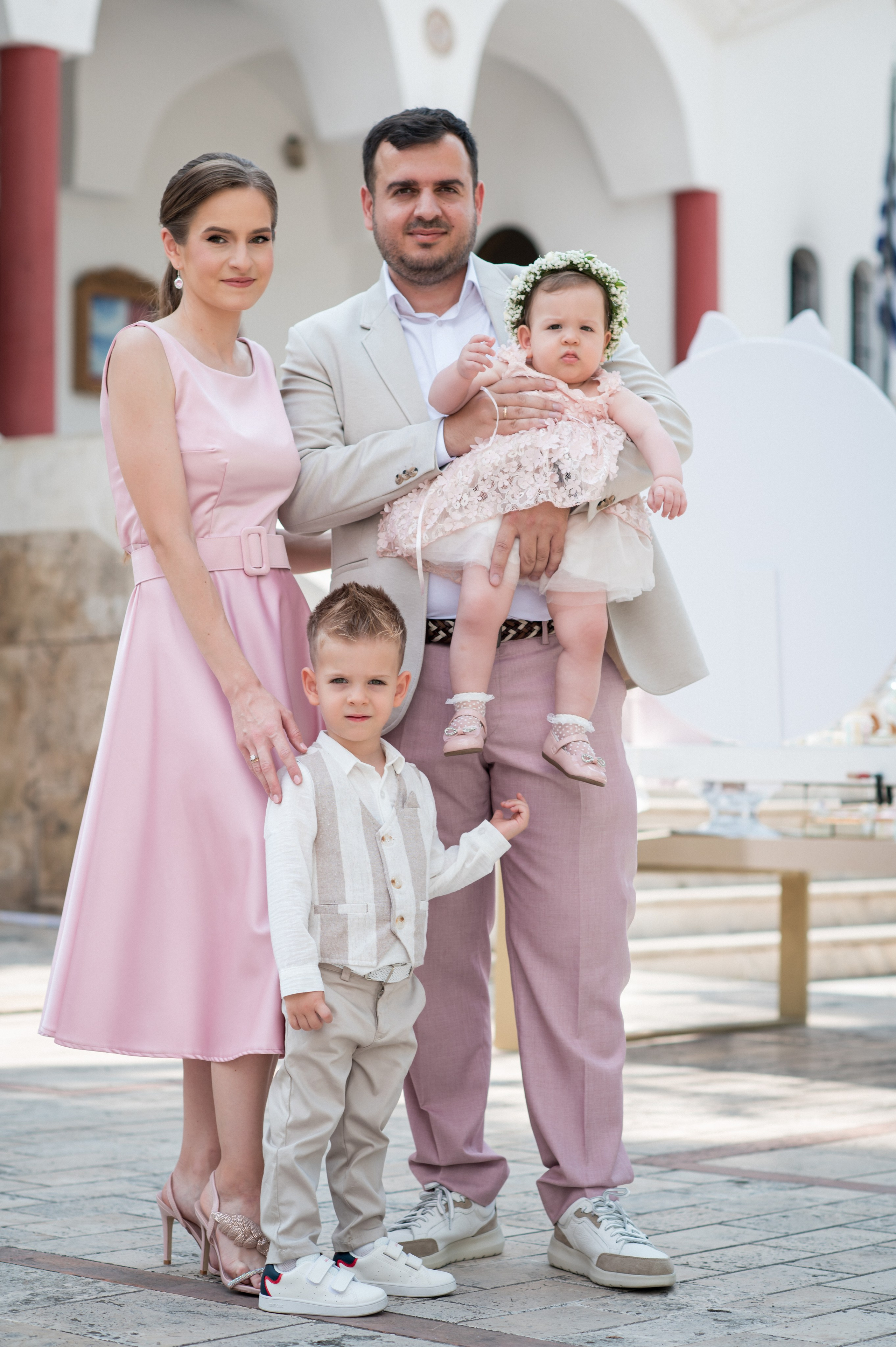 Baptism Melina. Семейная, детская, портретная и предметная фотосъемка в Салониках