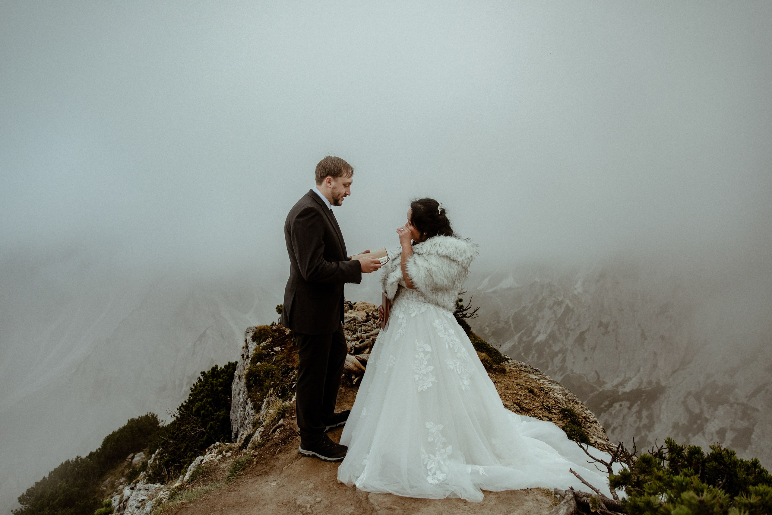 Secret Dolomites elopement at Lago di Braies & Cadini di Misurina | Best place to elope in Italy. Iceland elopement photographer & videographer