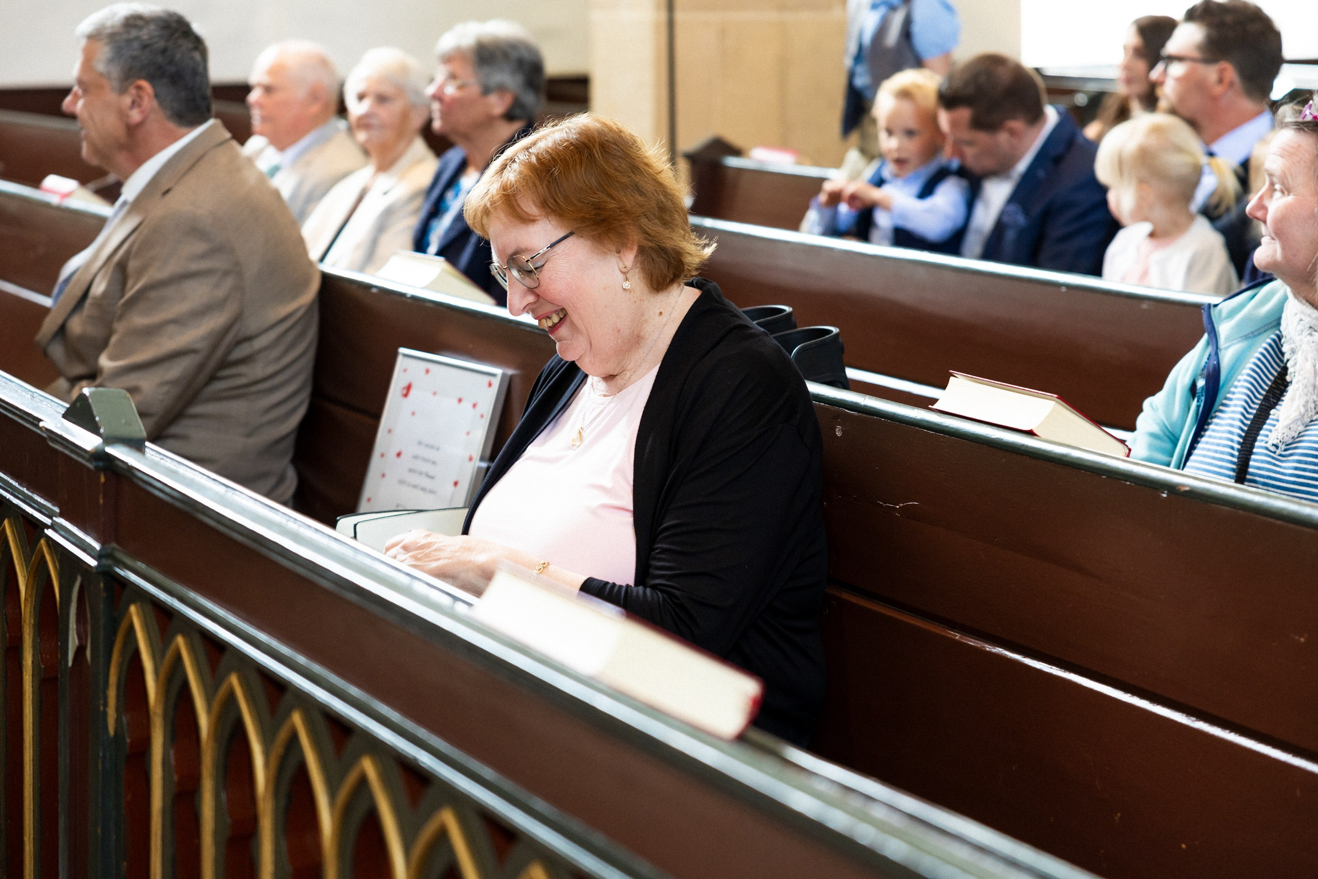 Kirchliche Trauung in Oerlinghausen. Hochzeitfotograf in Bielefeld