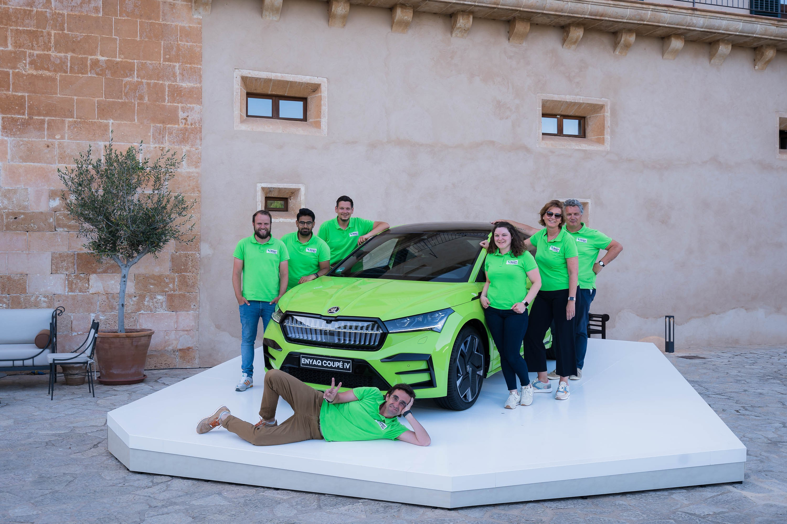 Skoda car presentation manufacturer in Mallorca. Mallorca Wedding, Corporate & Social Photographer