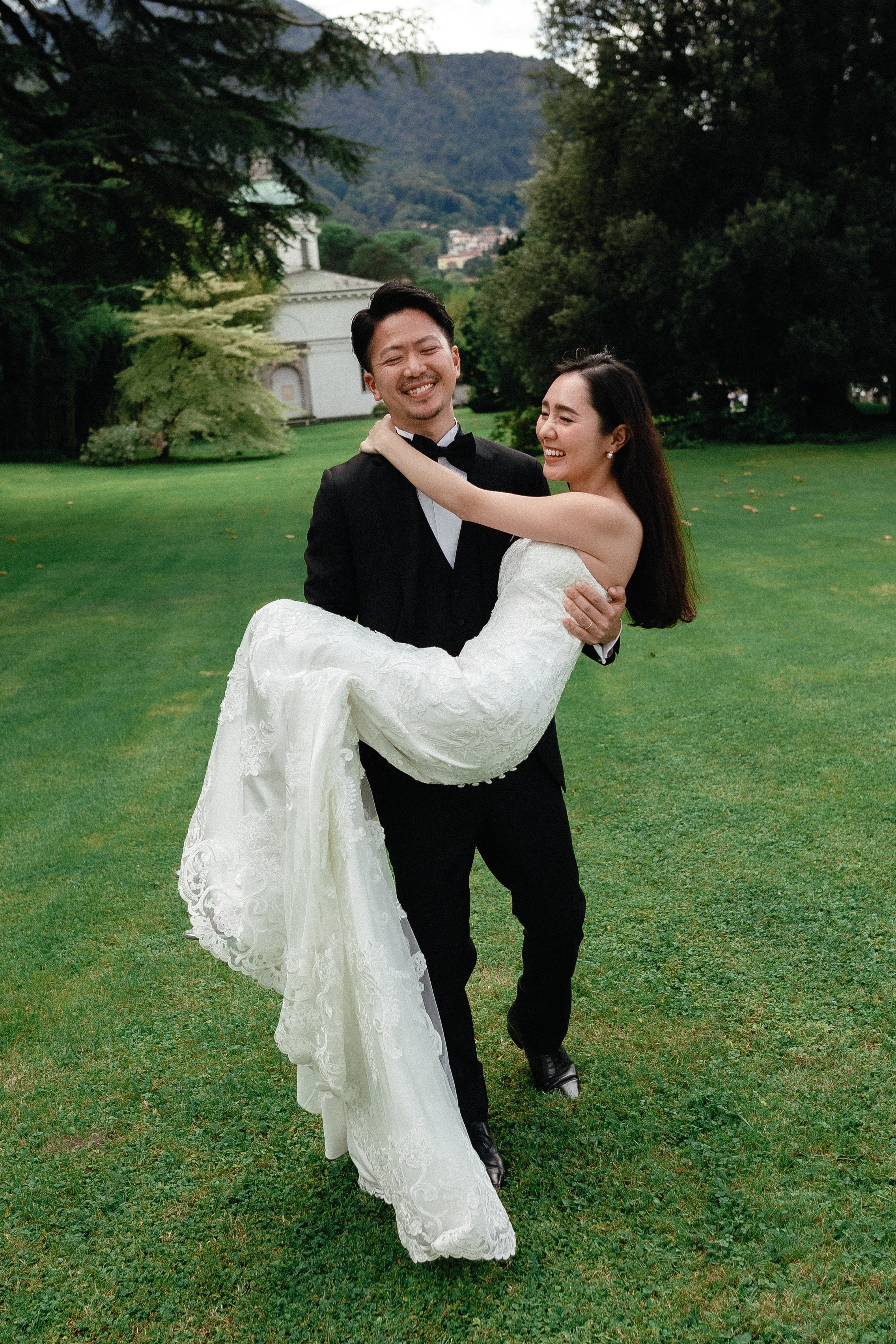 Kiy & Sho, Villa Melzi, Bellagio. Фотограф в Милане Анна Линник