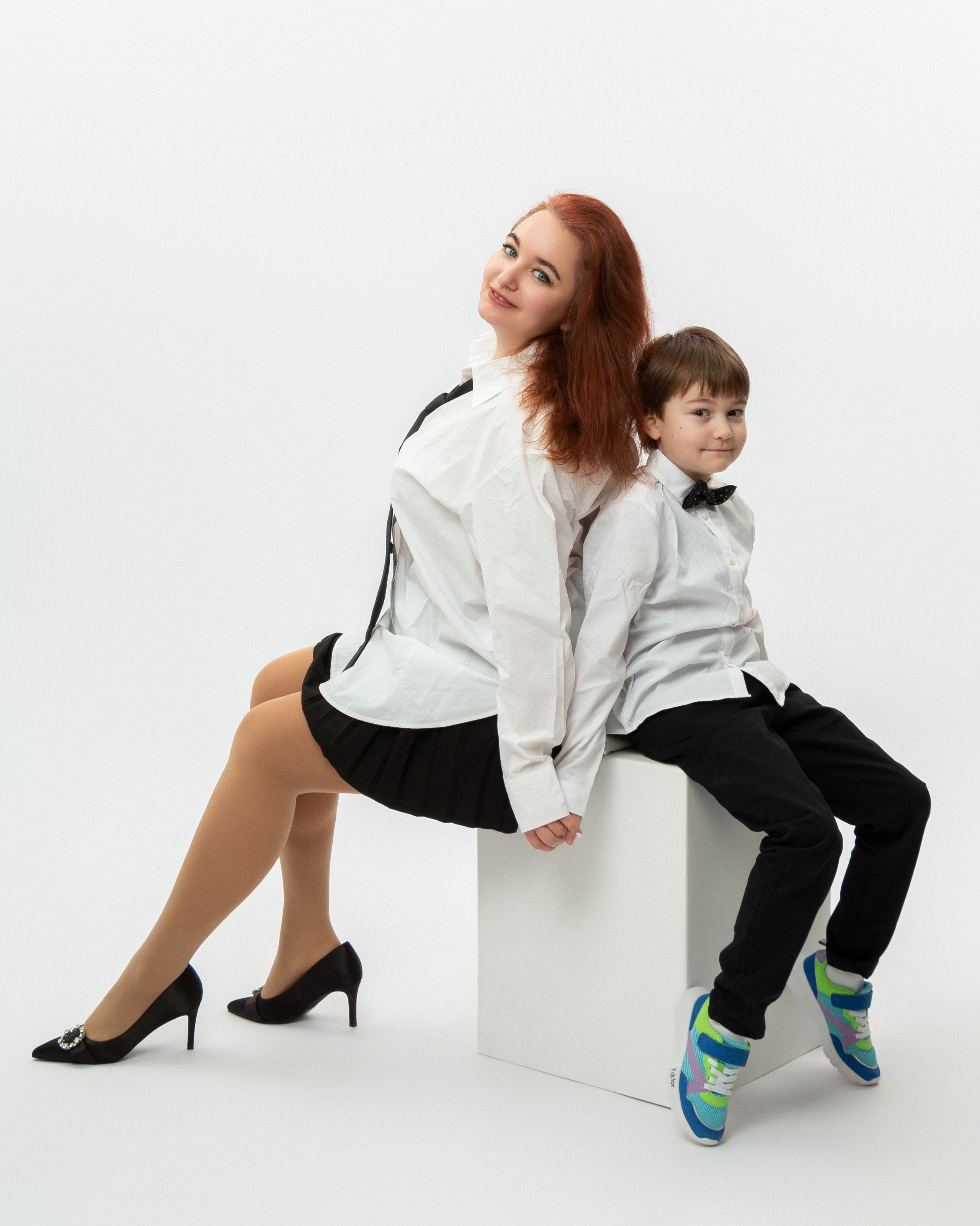 Strahlende Gesichter – Ksenia und Sohn genießen ihre gemeinsame Zeit