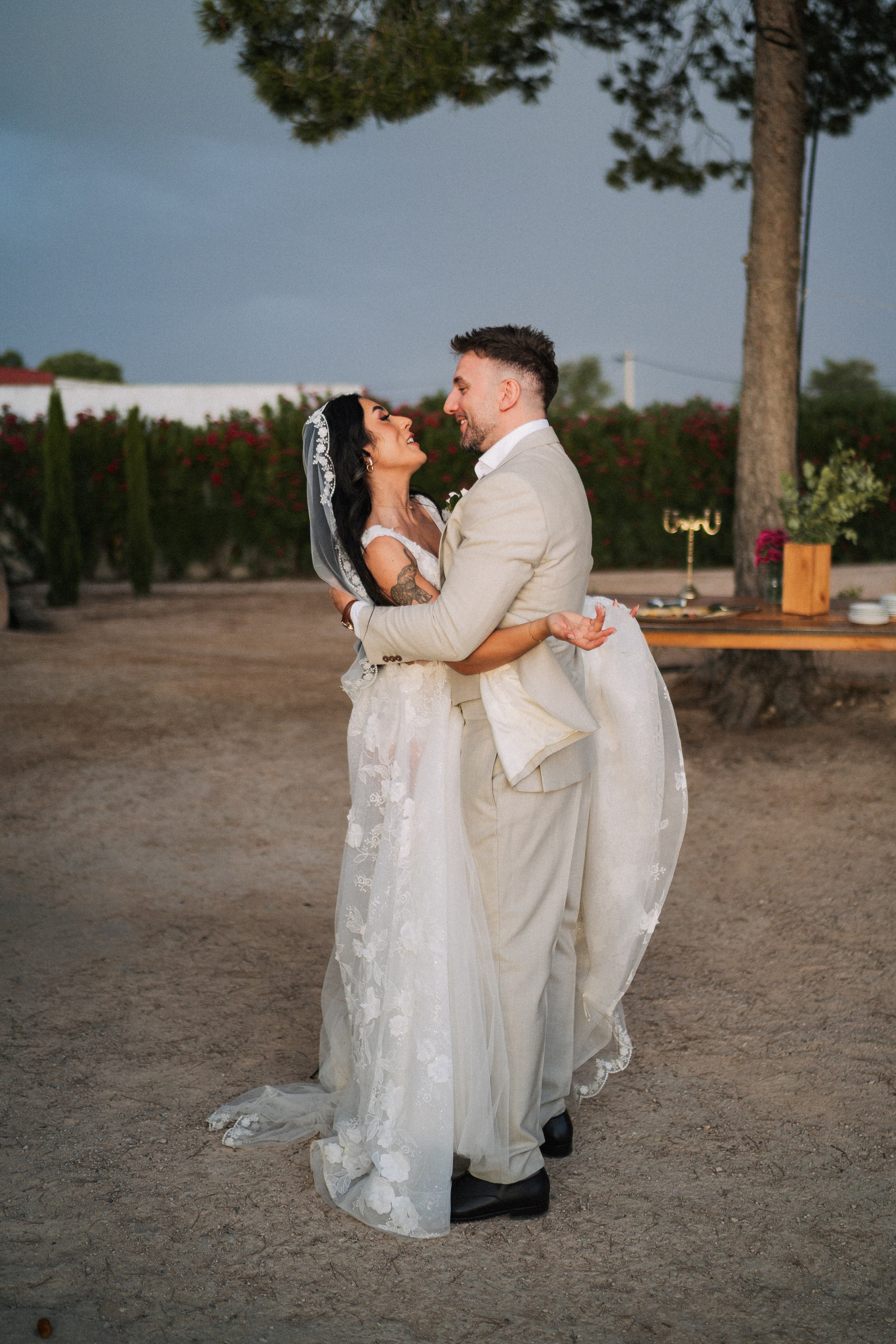 Nerea y Samuel. Christian García