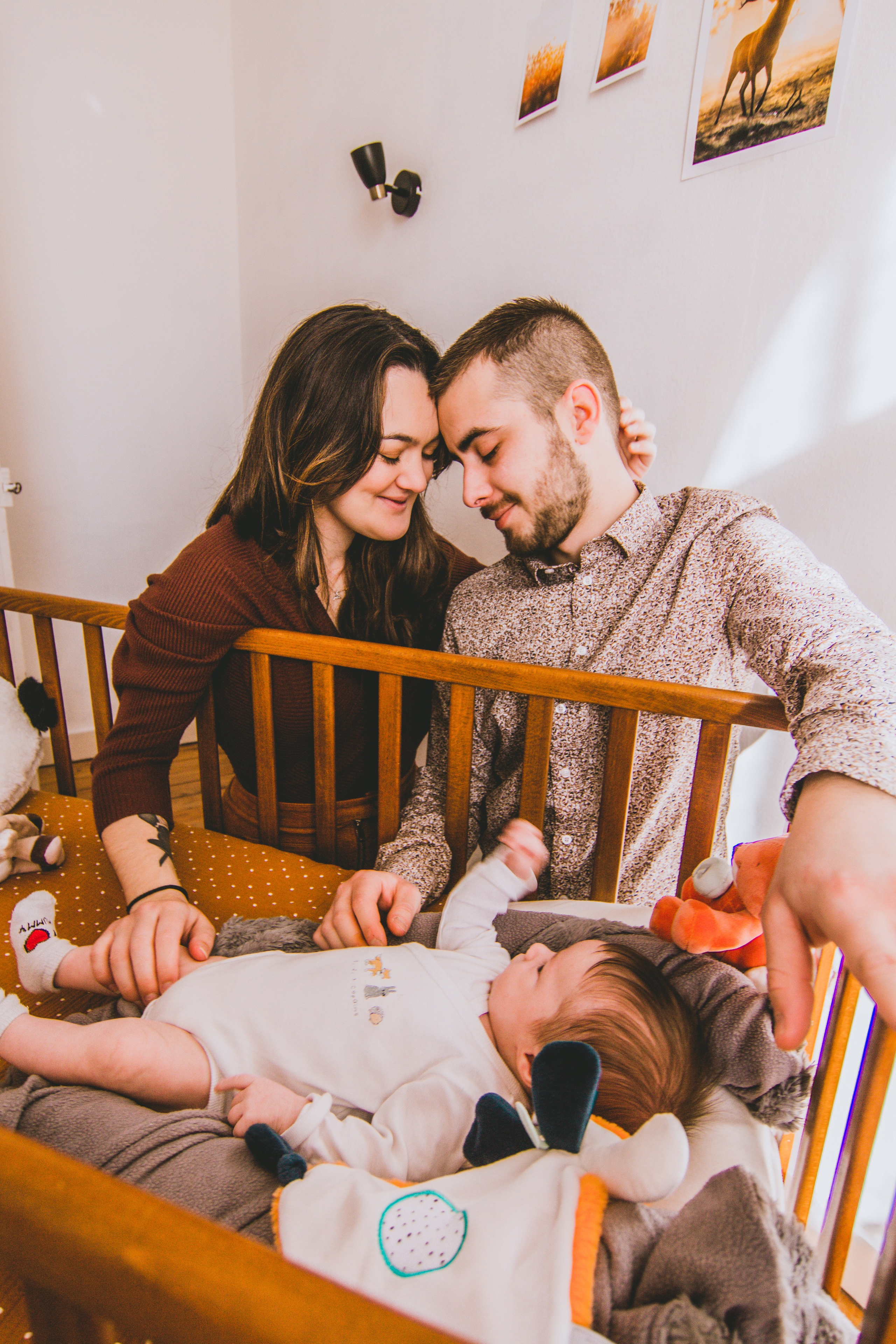 Portrait de famille. Studio photo « Partage ton bonheur » – Photographe famille près de Châtellerault, Poitiers et Tours