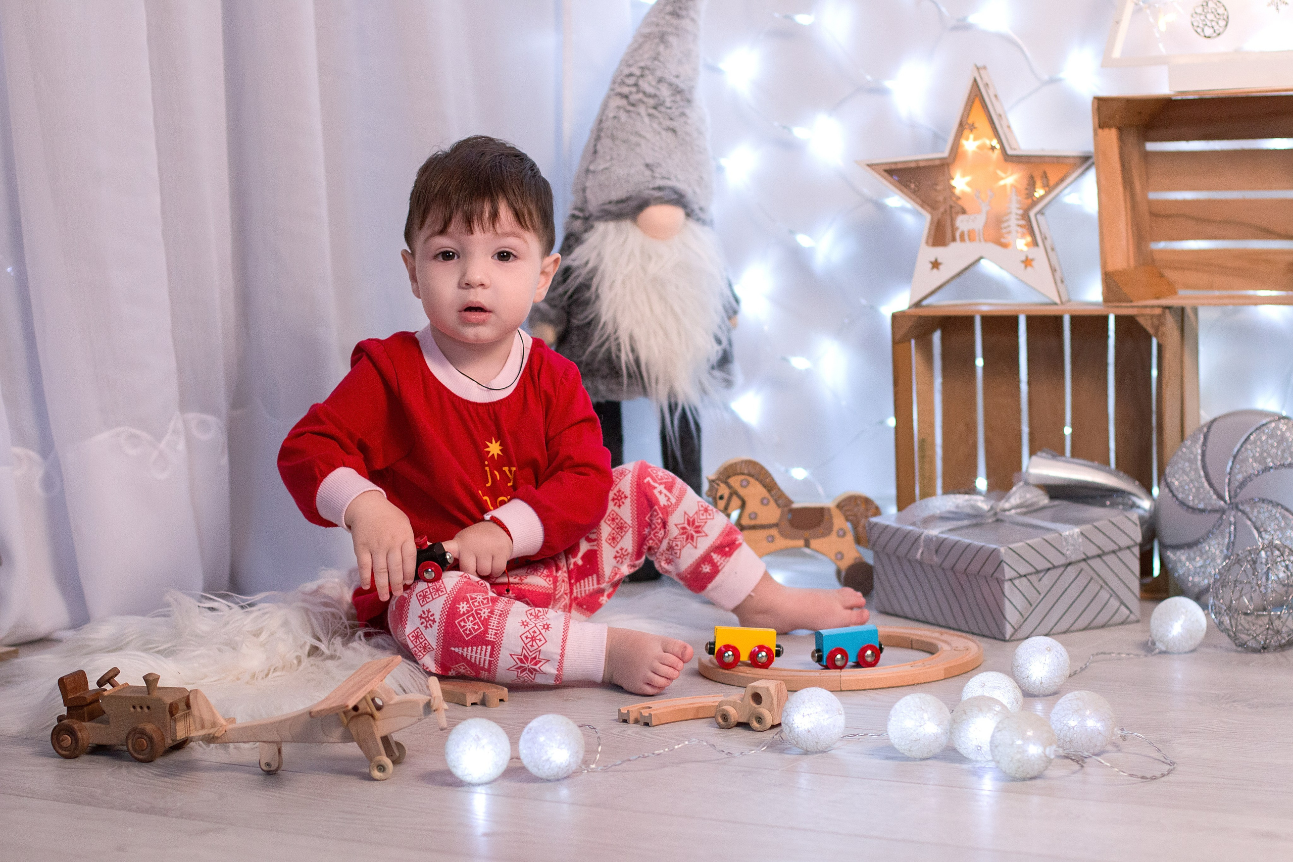 Новый год в студии. Детский и семейный фотограф в г. Бельцы