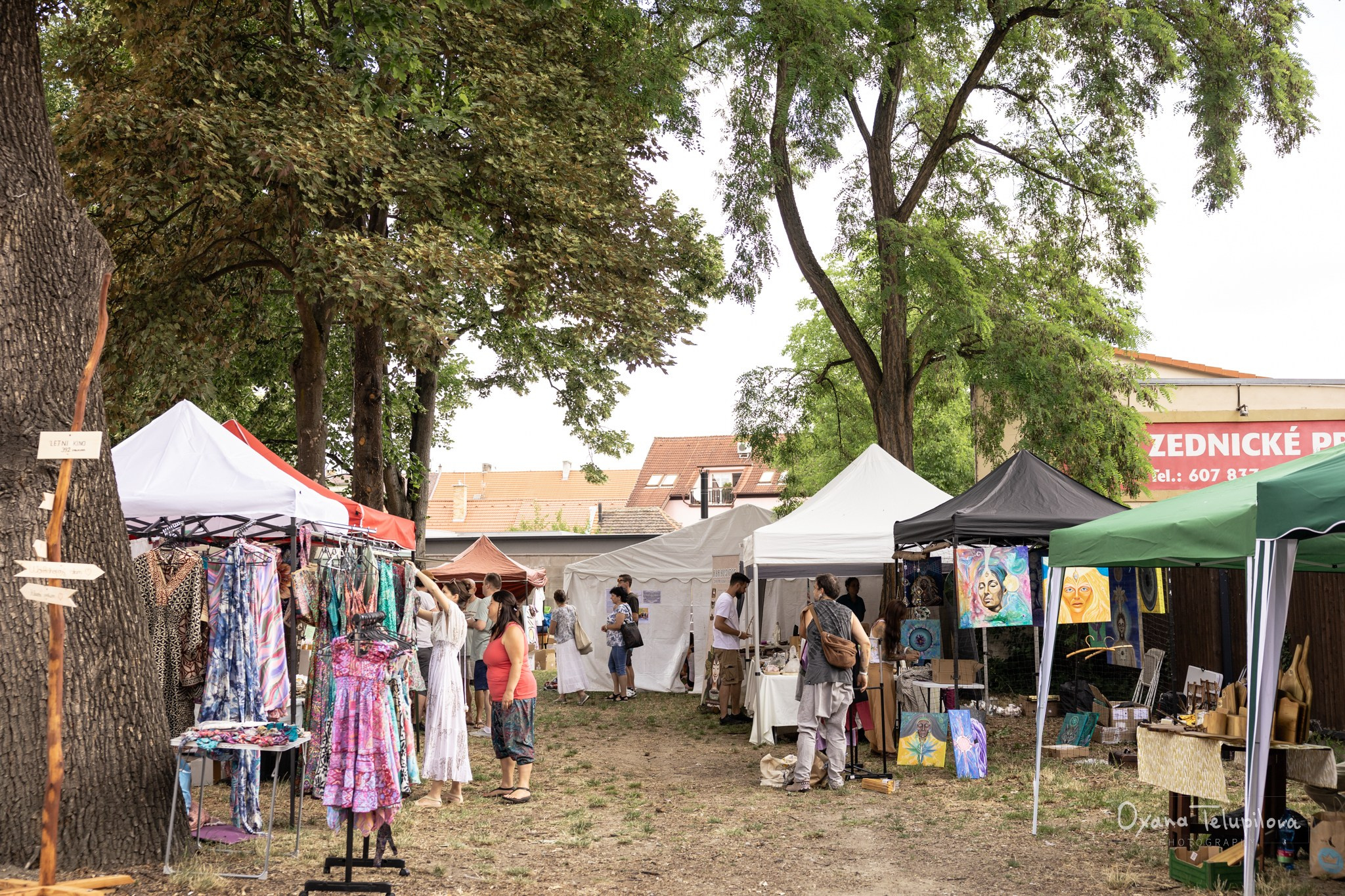 Festival Vedomý Písek. Lifestyle a rodinná fotografka v Pisku Oxana Telupilova