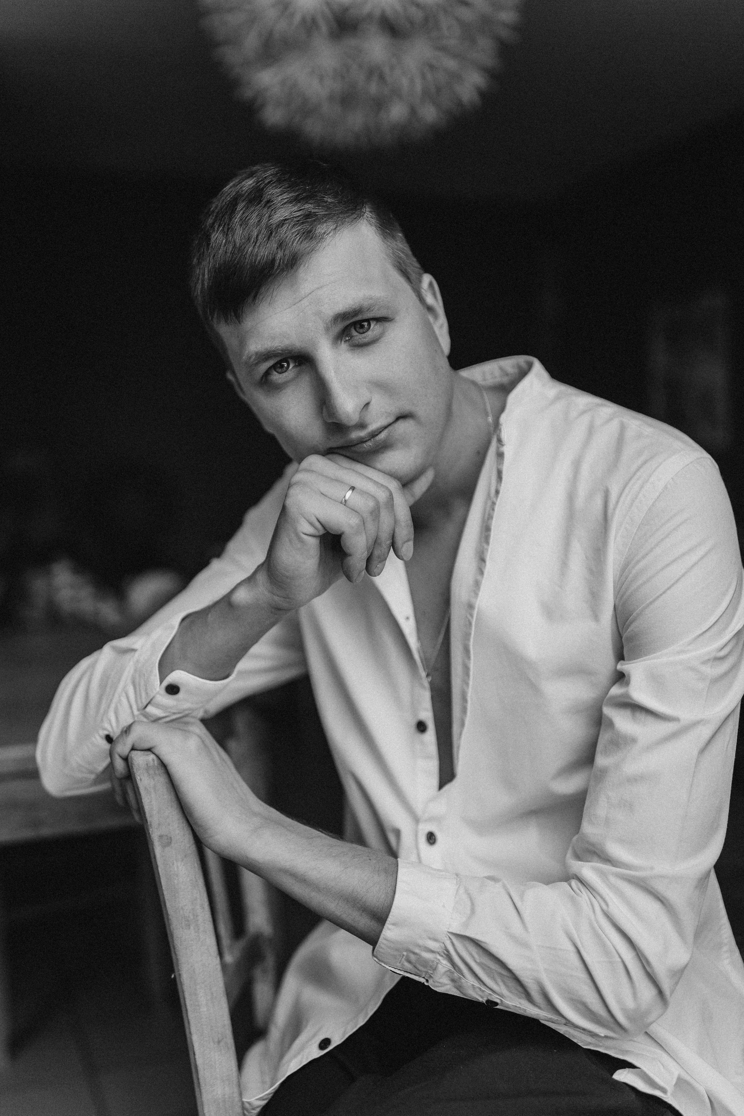 Gleb portrait in Rouen. Photographer Rouen, France