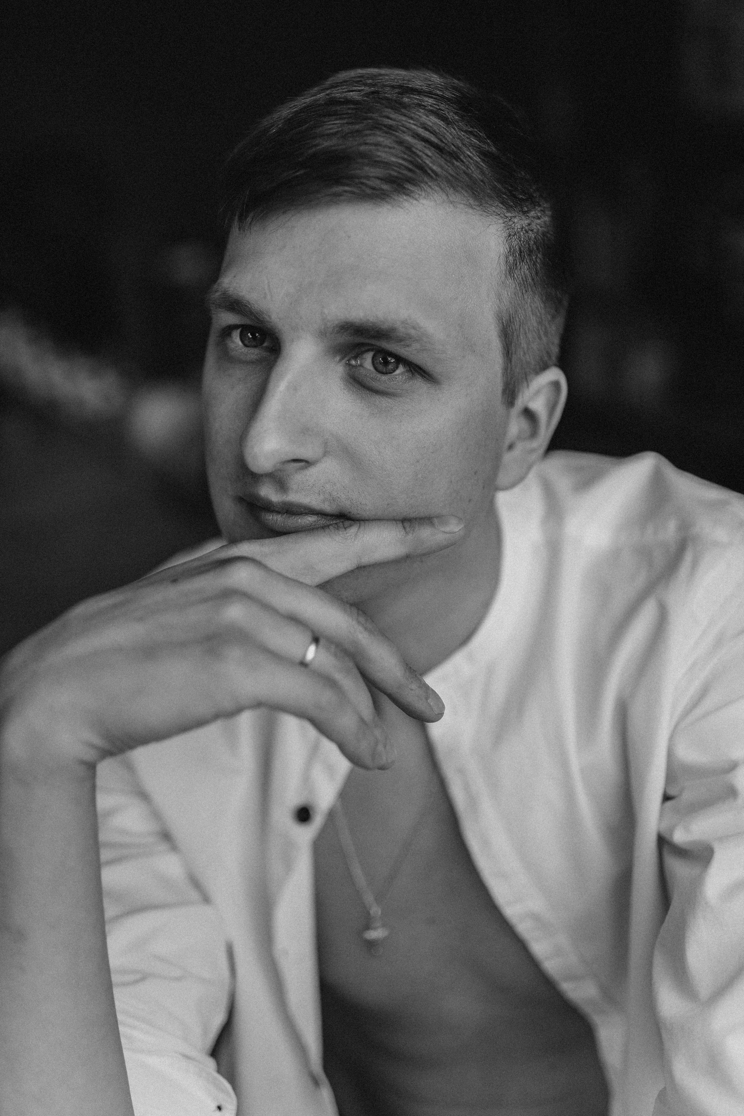 Gleb portrait in Rouen. Photographer Rouen, France