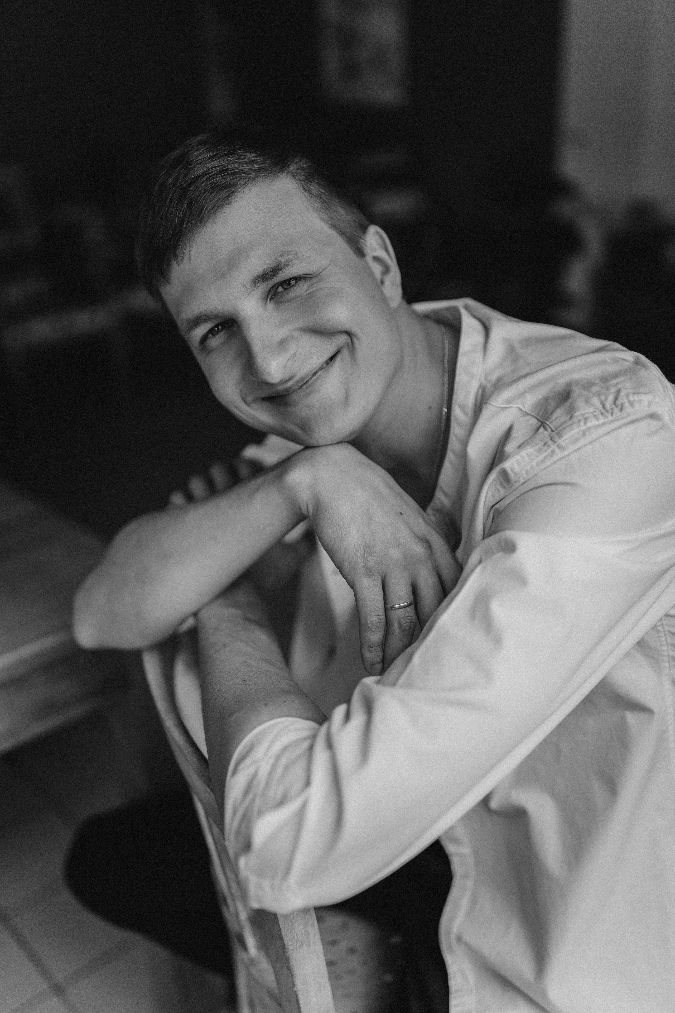 Gleb portrait in Rouen. Photographer Rouen, France