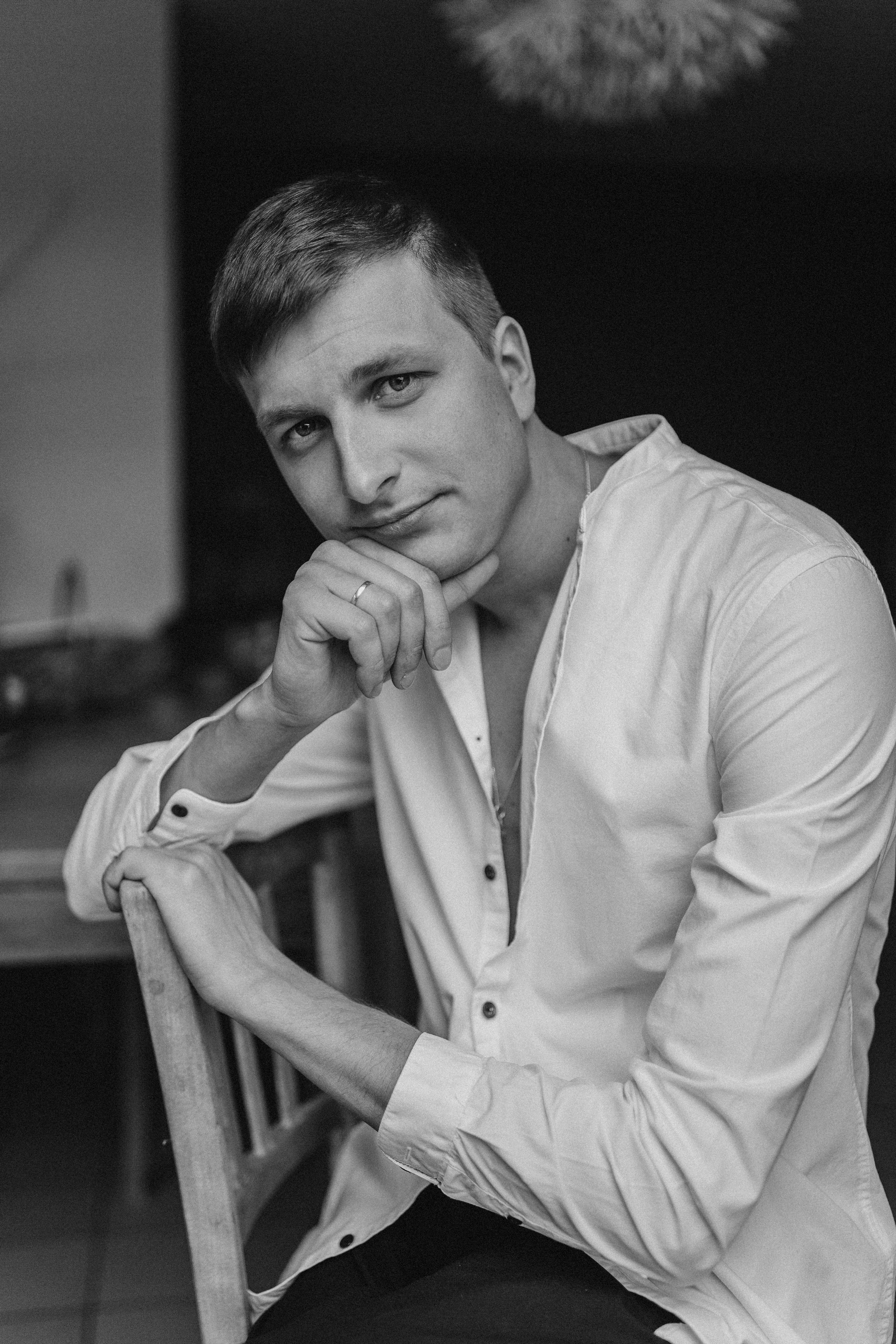 Gleb portrait in Rouen. Photographer Rouen, France