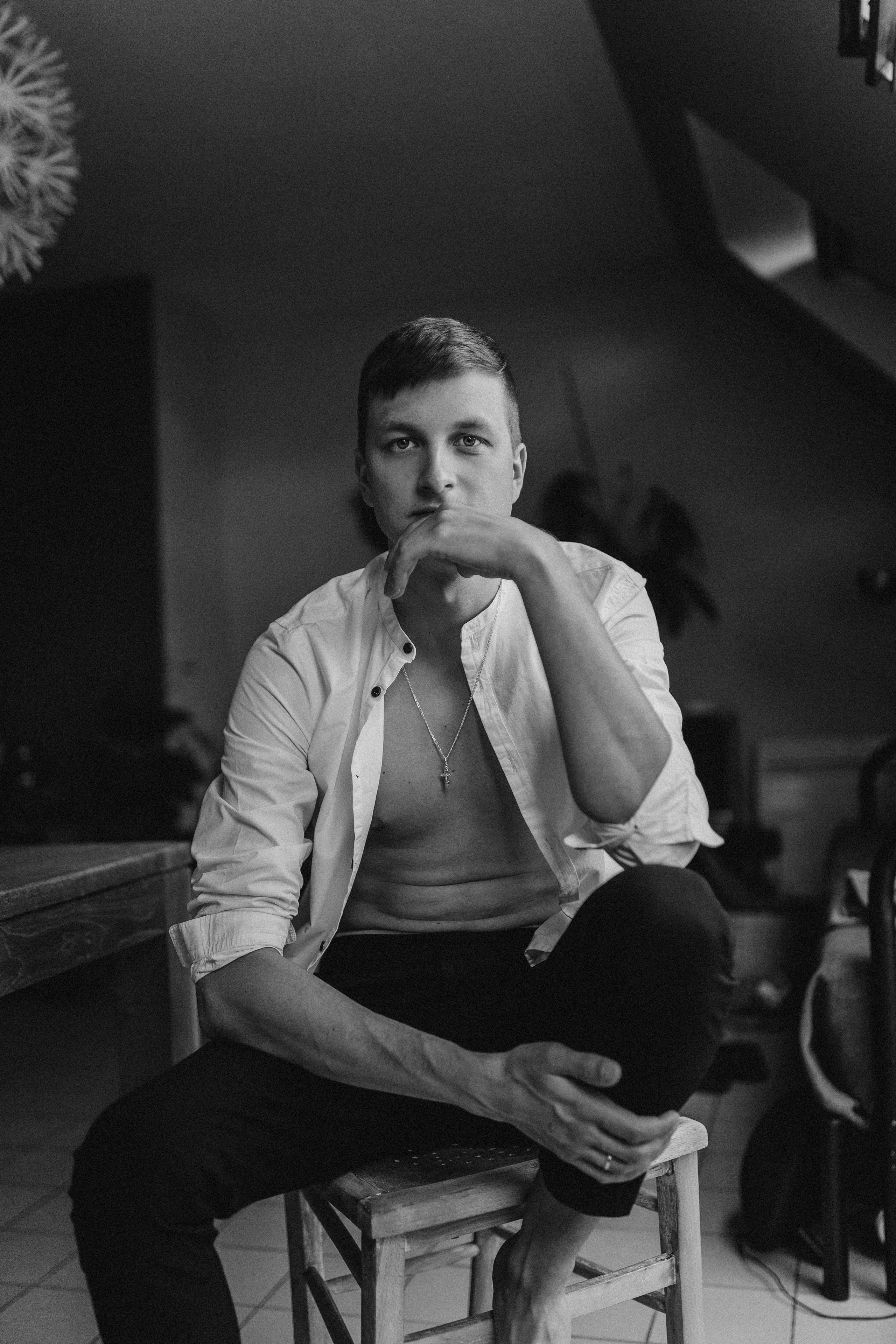 Gleb portrait in Rouen. Photographer Rouen, France