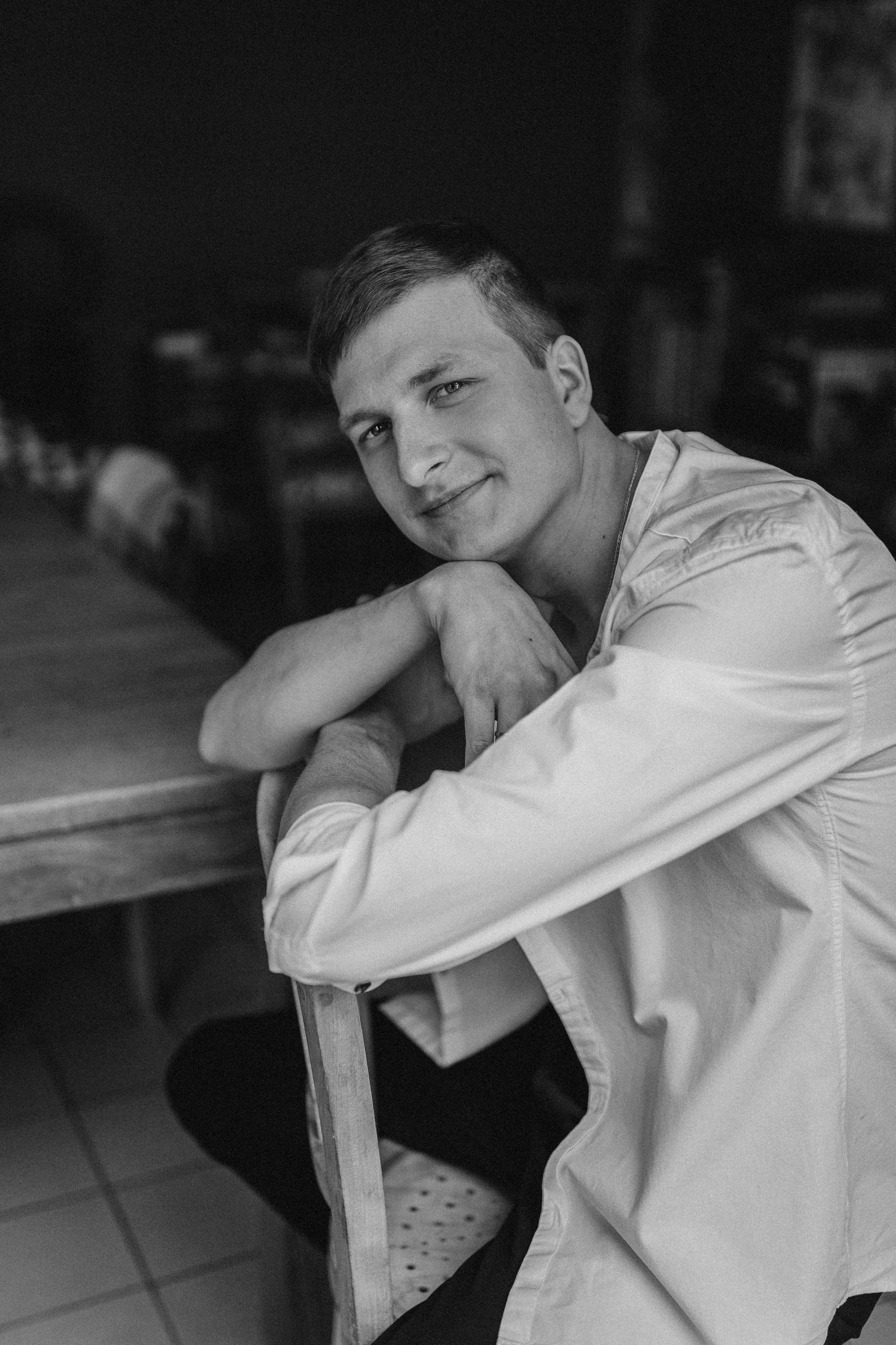 Gleb portrait in Rouen. Photographer Rouen, France