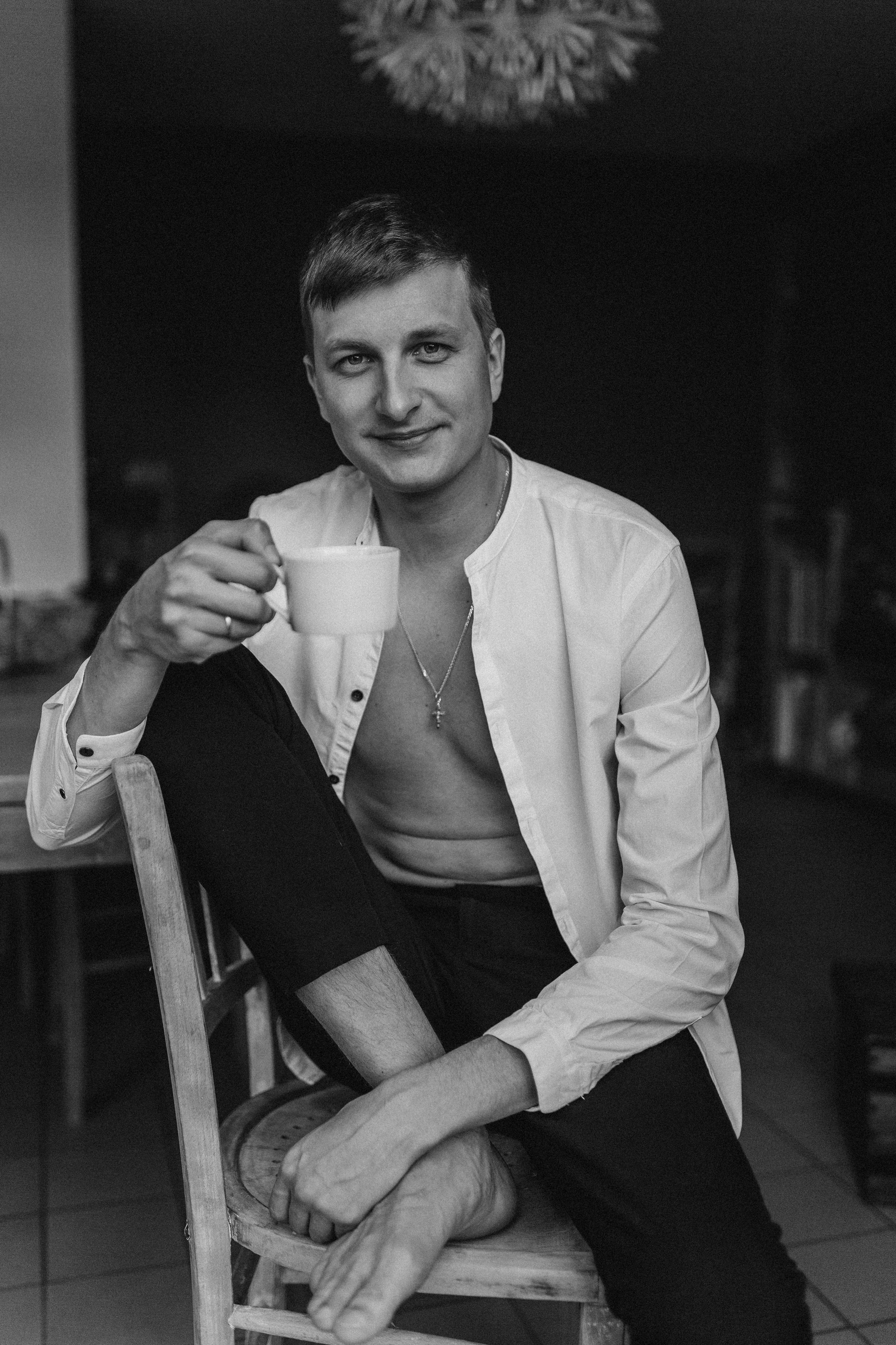 Gleb portrait in Rouen. Photographer Rouen, France